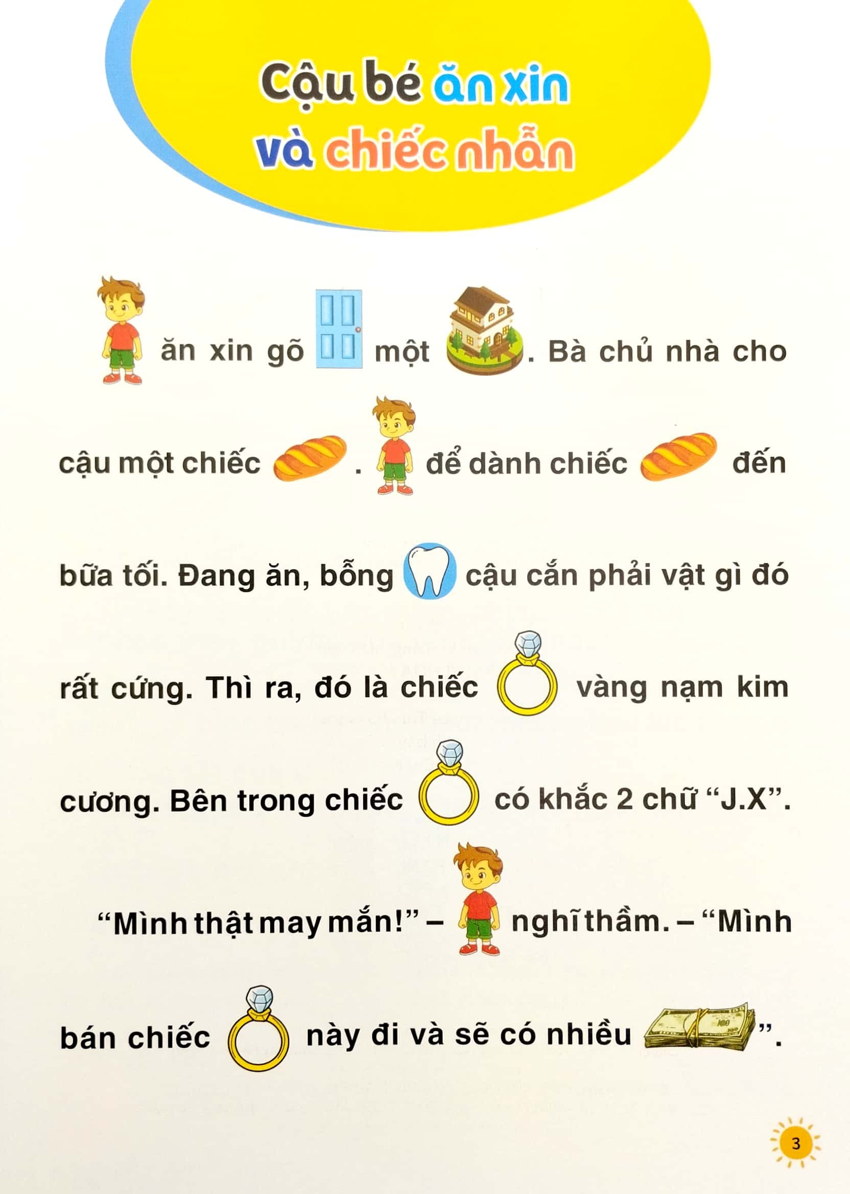 truyện tranh tư duy cho bé - song ngữ việt-anh - trung thực - Ảnh 3