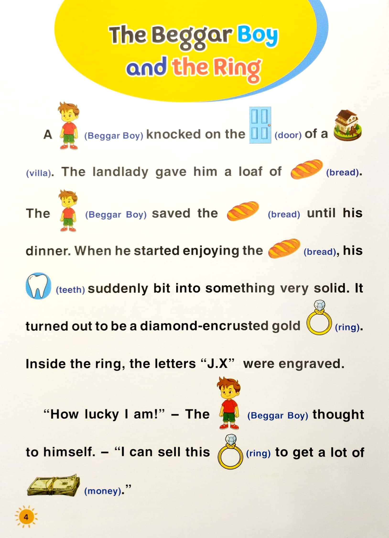 truyện tranh tư duy cho bé - song ngữ việt-anh - trung thực - Ảnh 4