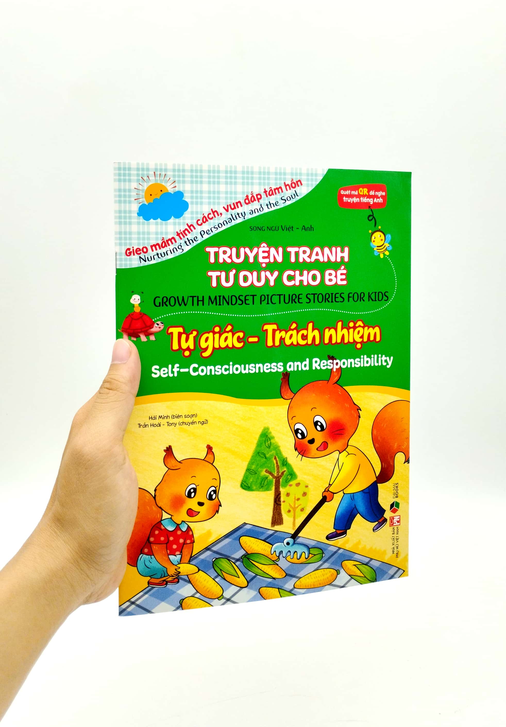 truyện tranh tư duy cho bé - song ngữ việt-anh - tự giác và trách nhiệm - Ảnh 7
