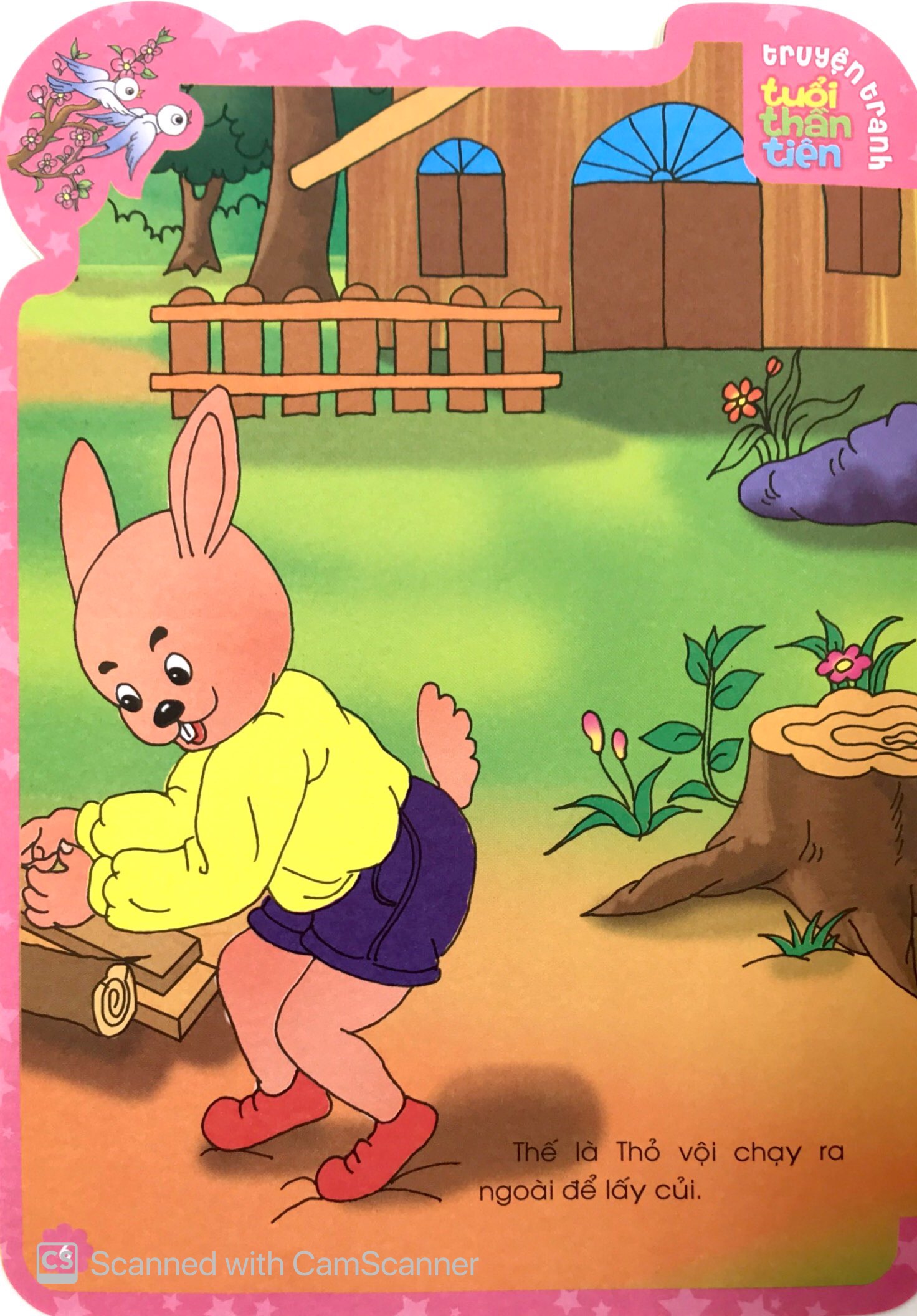 truyện tranh tuổi thần tiên - cáo, thỏ và gà trống - Ảnh 6