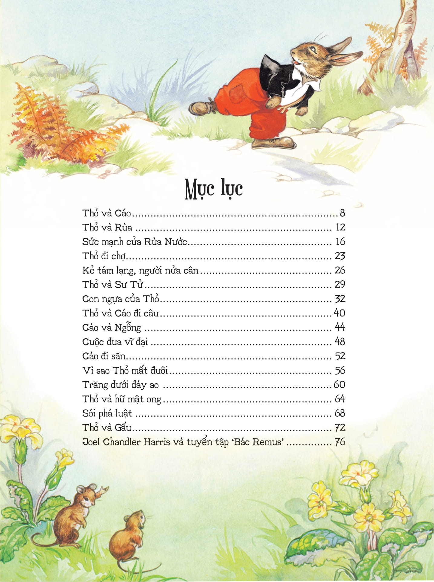 truyện về chú thỏ mưu mẹo - bìa cứng - Ảnh 3