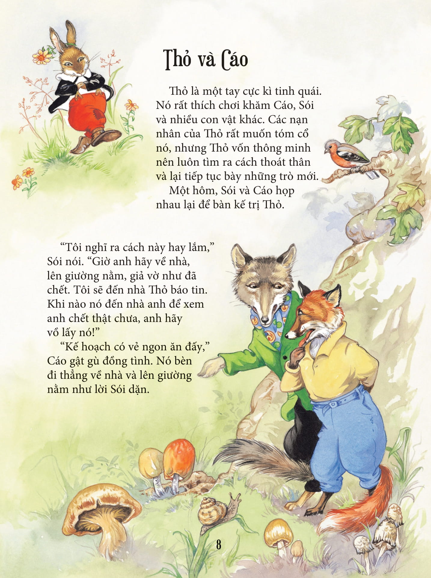 truyện về chú thỏ mưu mẹo - bìa cứng - Ảnh 4