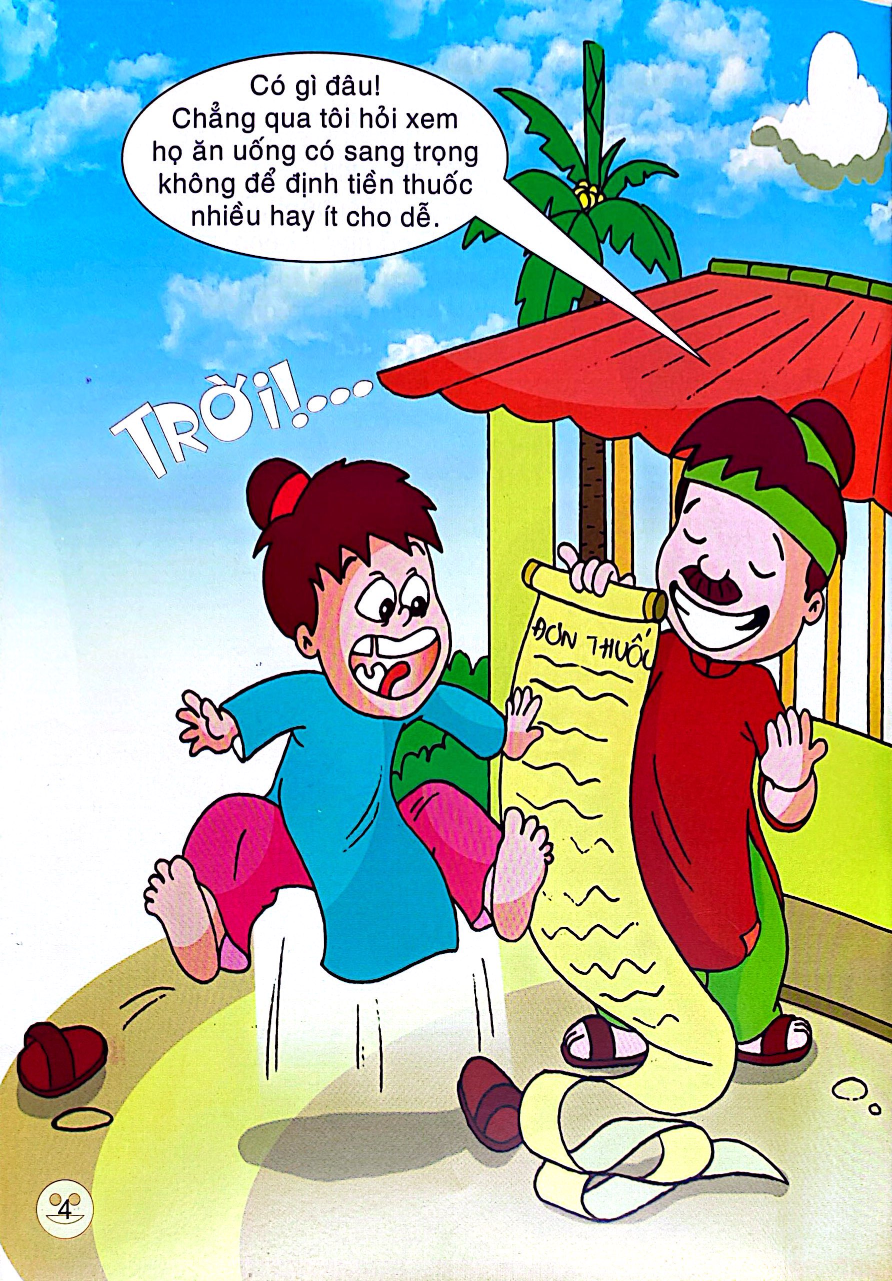 Truyện Vui Dân Gian - Chẩn Bệnh - Ảnh 4