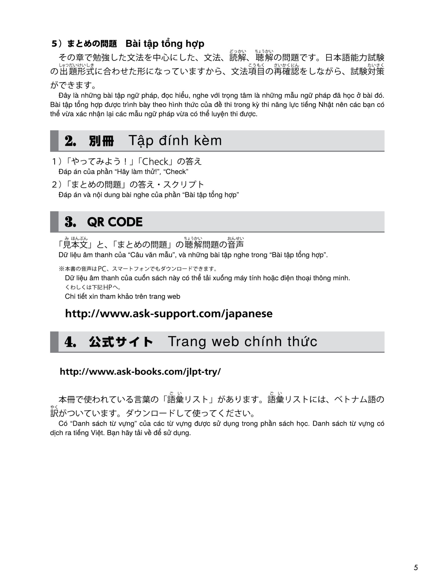 try! thi năng lực nhật ngữ n2 - phát triển các kỹ năng tiếng nhật từ ngữ pháp (phiên bản tiếng việt) - Ảnh 11