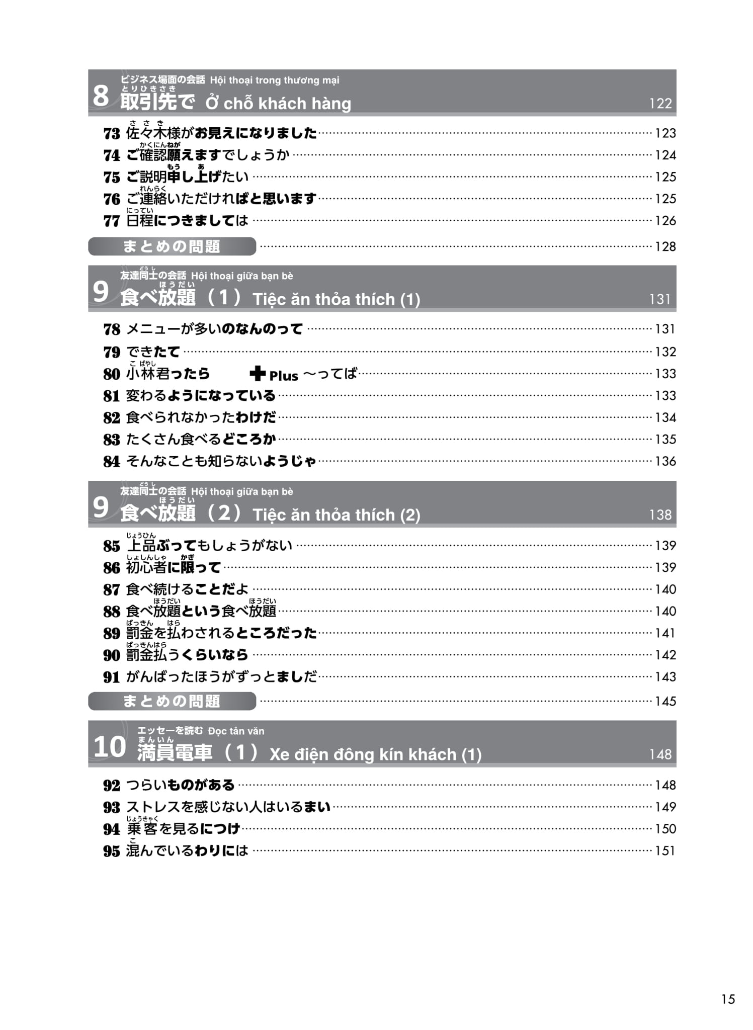 try! thi năng lực nhật ngữ n2 - phát triển các kỹ năng tiếng nhật từ ngữ pháp (phiên bản tiếng việt) - Ảnh 7