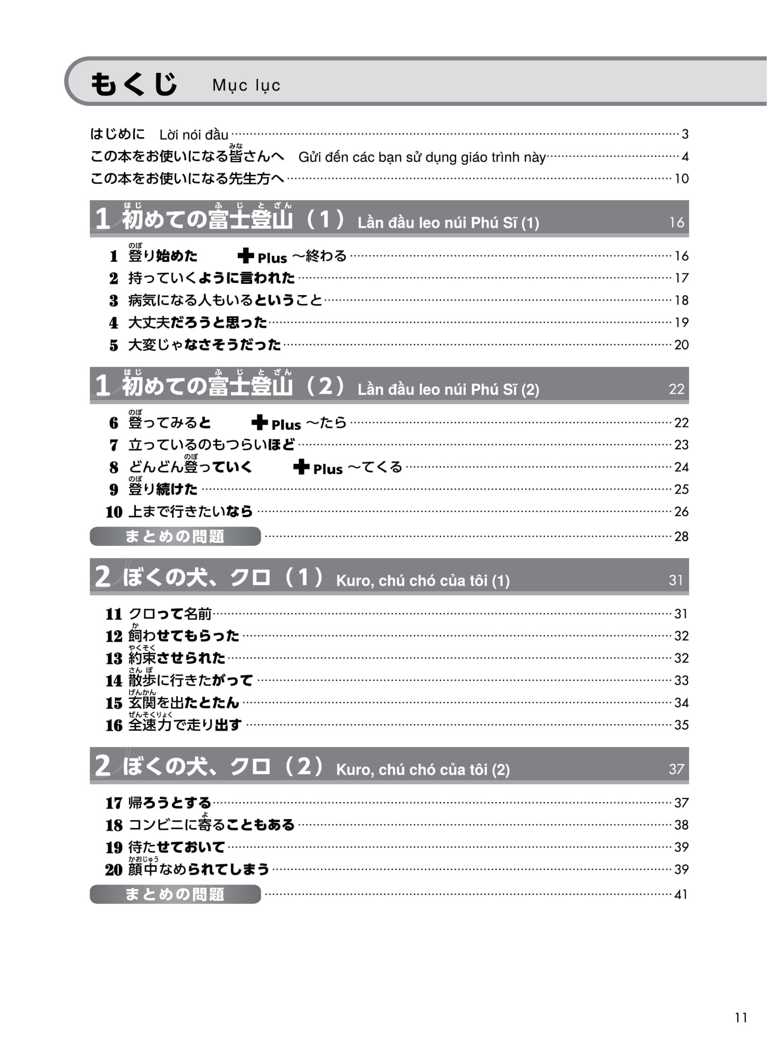 try! thi năng lực nhật ngữ n3 - phát triển các kỹ năng tiếng nhật từ ngữ pháp (phiên bản tiếng việt) - Ảnh 4