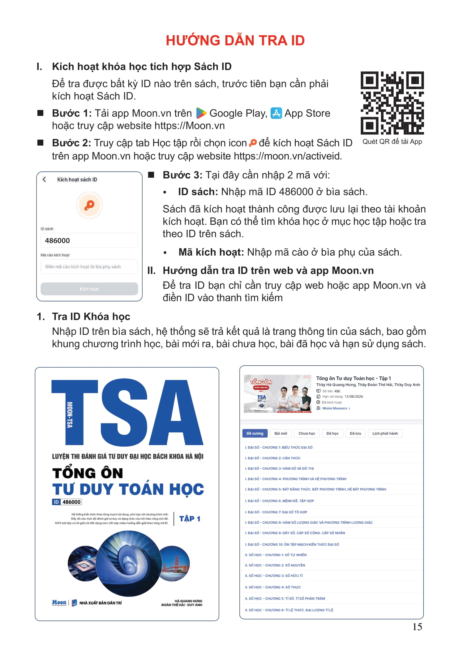 TSA - Luyện Thi Đánh Giá Tư Duy Đại Học Bách Khoa Hà Nội - Tổng Ôn Tư Duy Toán Học - Tập 1 - Ảnh 15