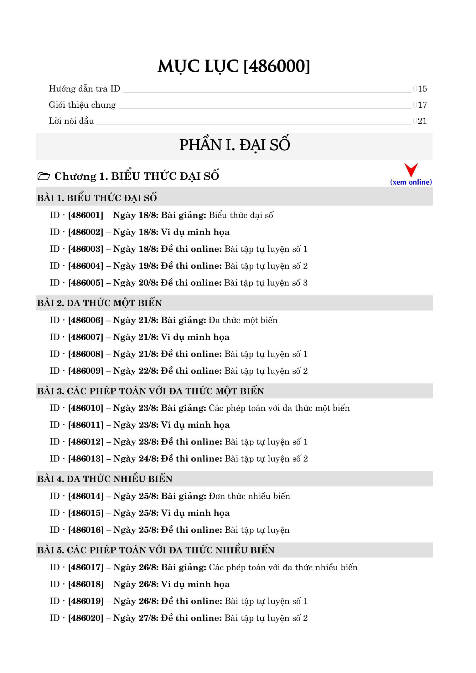 TSA - Luyện Thi Đánh Giá Tư Duy Đại Học Bách Khoa Hà Nội - Tổng Ôn Tư Duy Toán Học - Tập 1 - Ảnh 3