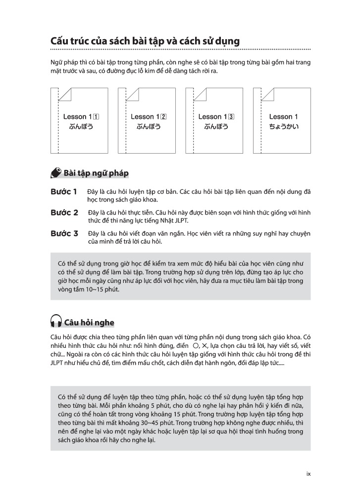 tsunagu nihongo - tiếng nhật kết nối - sơ cấp 1 - sách bài tập - Ảnh 8