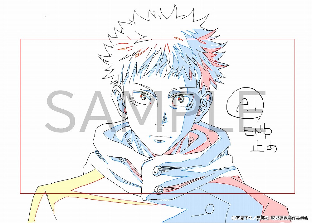 tsutaya 限定版仕様クリアファイルセット 呪術廻戦 key animation vol.1#01~#13 - Ảnh 11