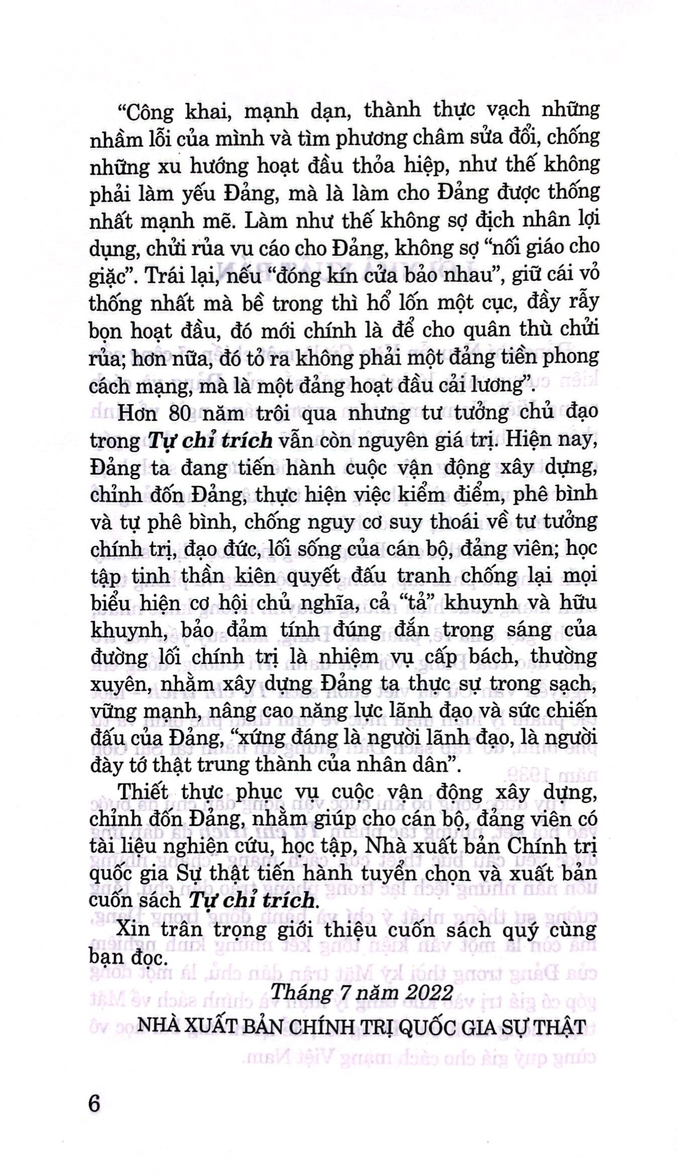 tự chỉ trích - Ảnh 4