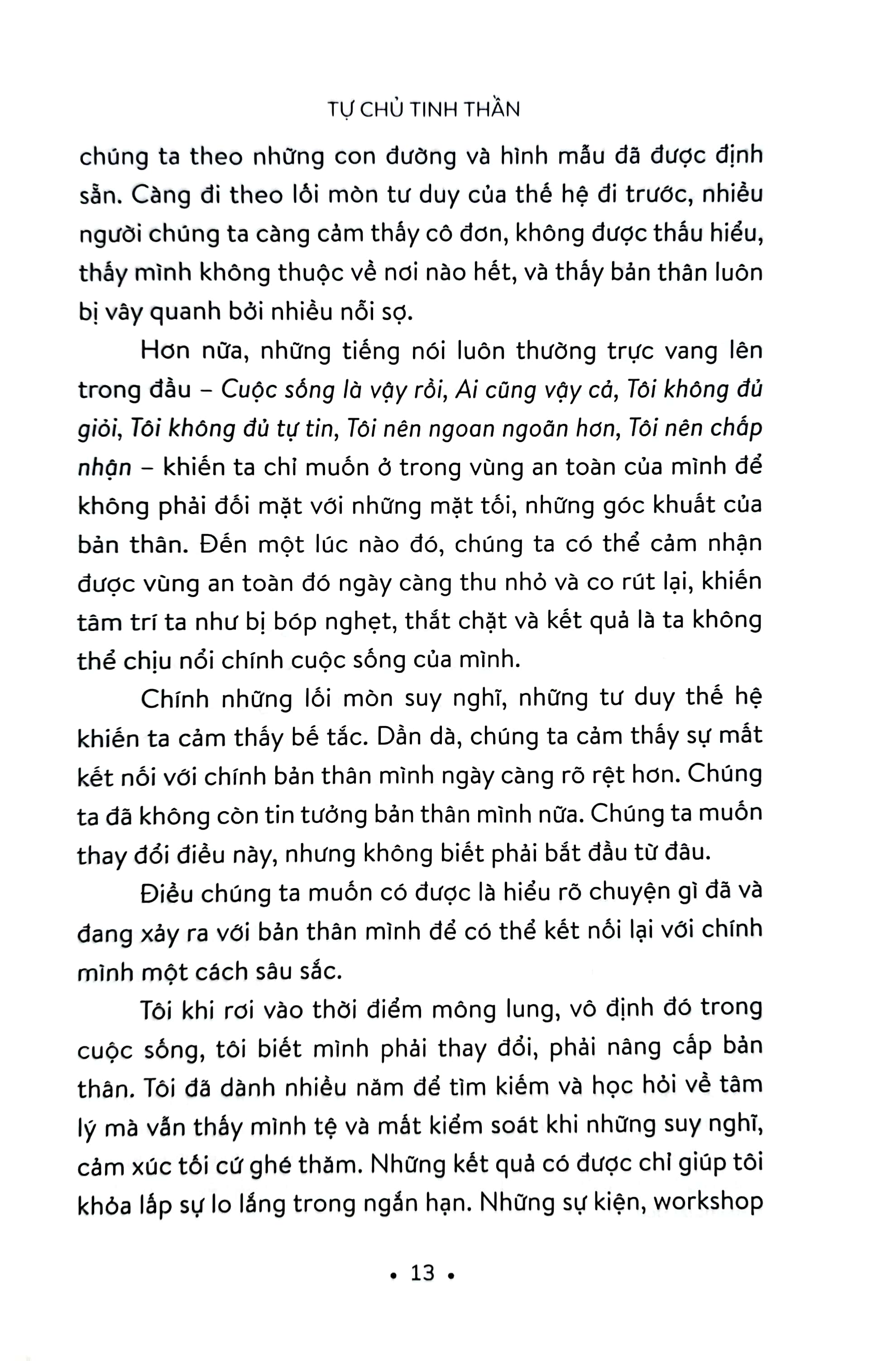 tự chủ tinh thần - sống thức tỉnh để chữa lành tổn thương tâm lý - Ảnh 7