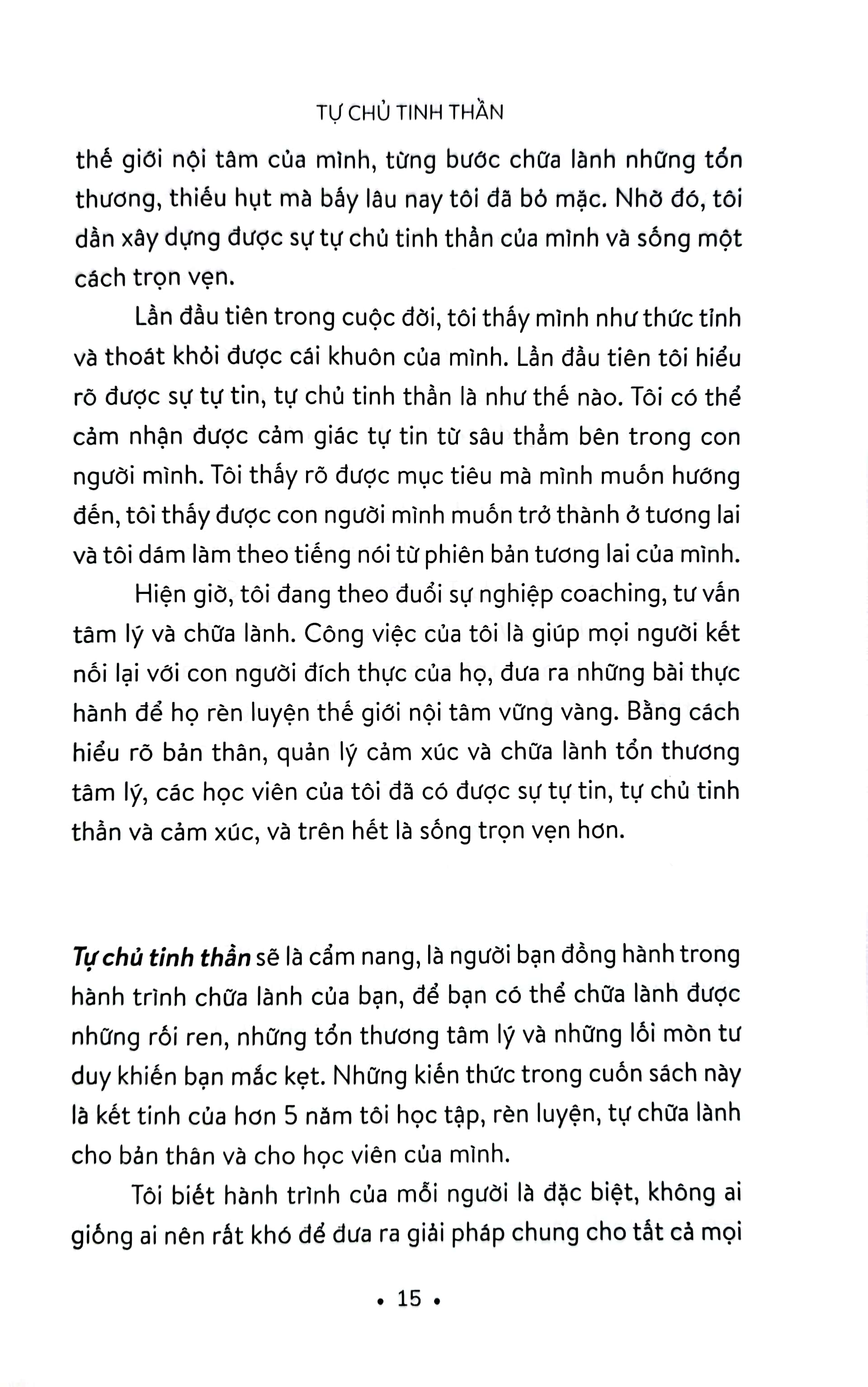 tự chủ tinh thần - sống thức tỉnh để chữa lành tổn thương tâm lý - Ảnh 9