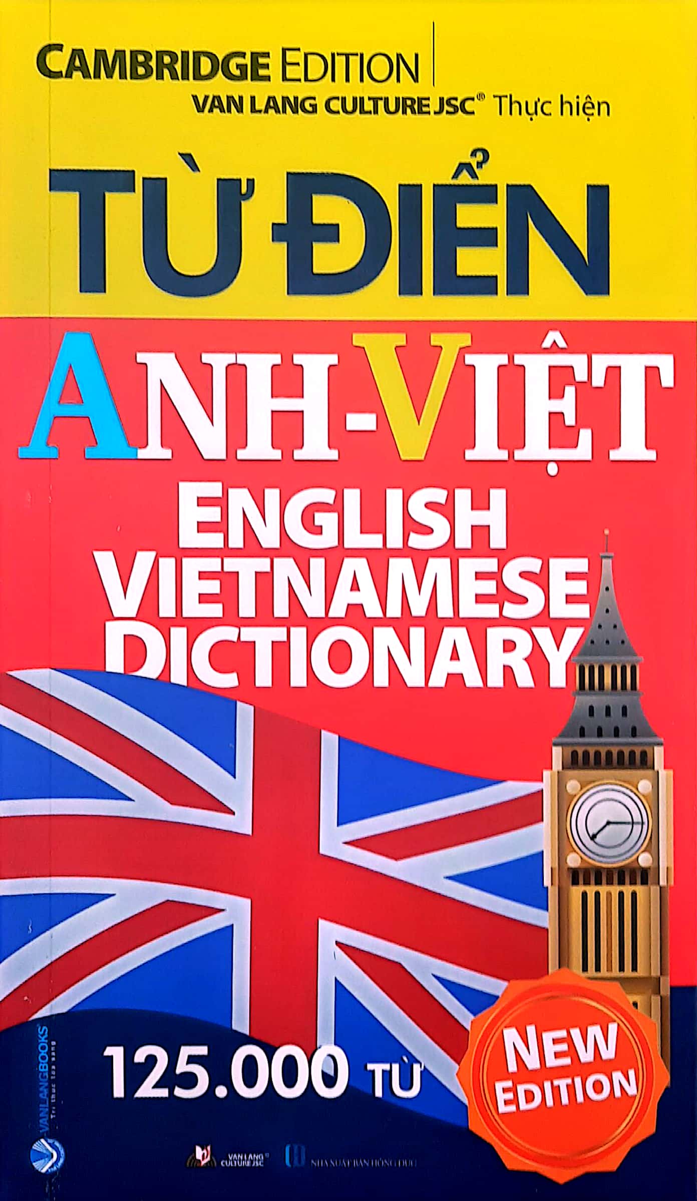 từ điển anh-việt 125.000 từ (tái bản 2024) - Ảnh 2