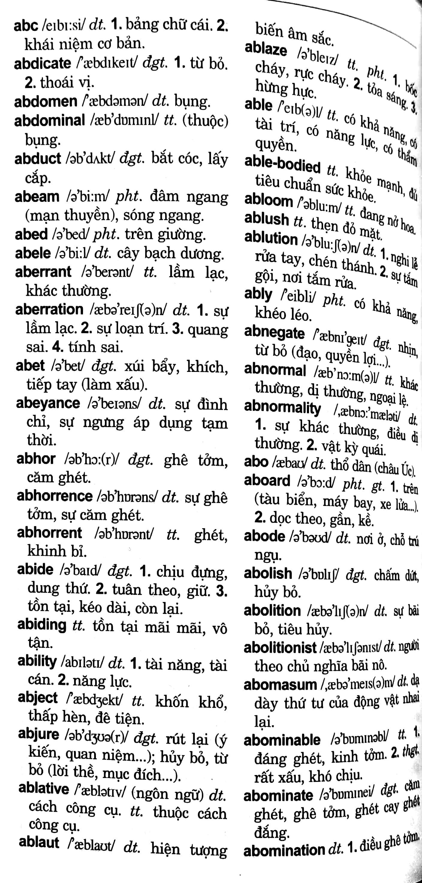 từ điển anh-việt 125.000 từ (tái bản 2024) - Ảnh 6