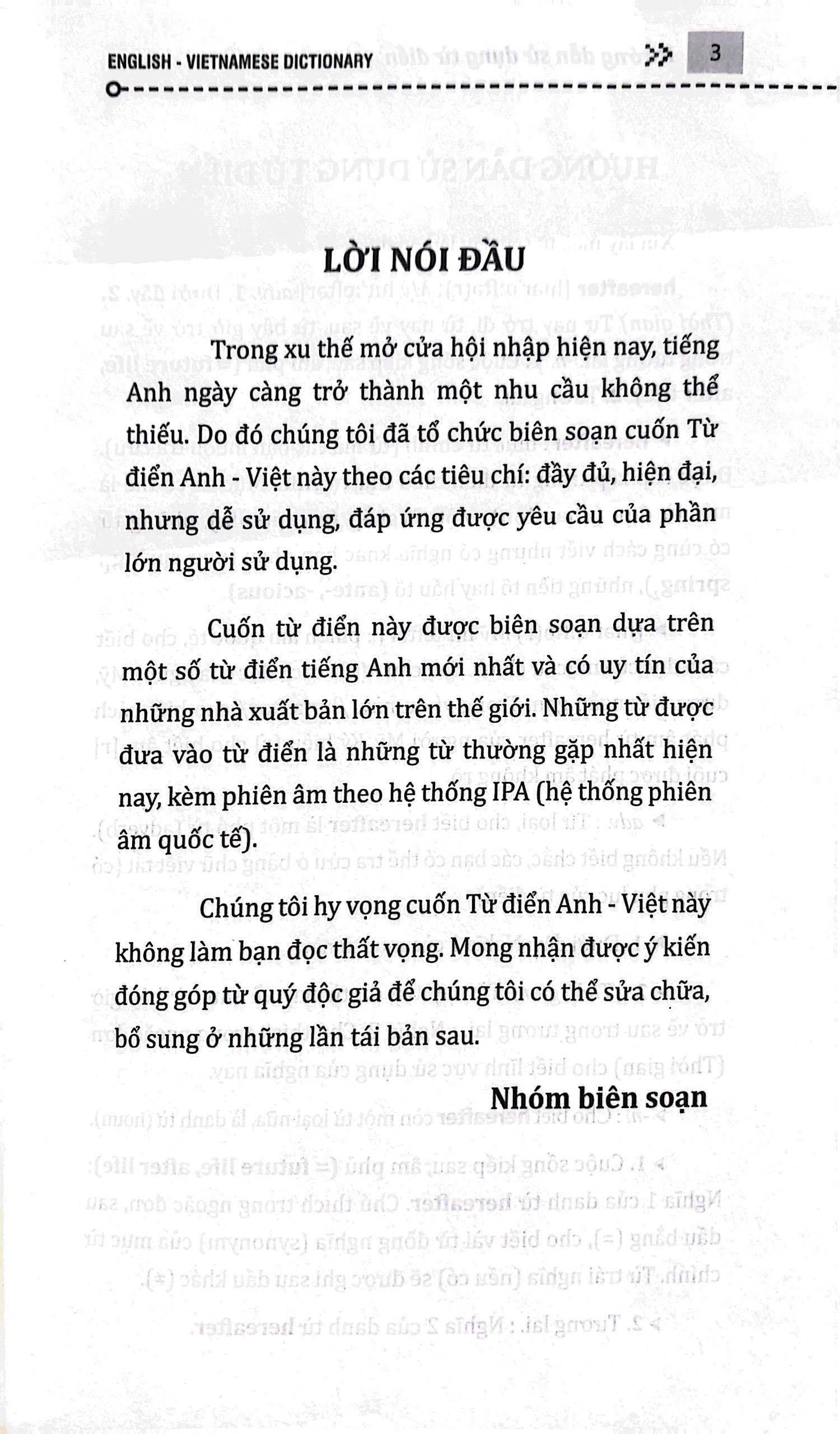 từ điển anh việt 225.000 mục từ & định nghĩa (bìa cứng) (tái bản 2024) - Ảnh 2