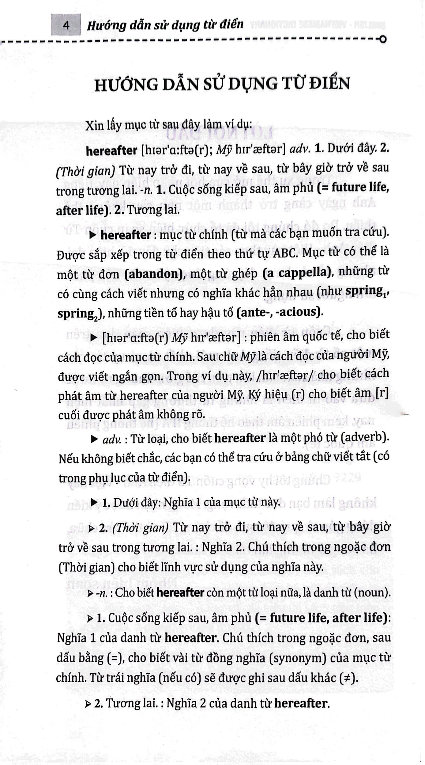 từ điển anh việt 225.000 mục từ & định nghĩa (bìa cứng) (tái bản 2024) - Ảnh 3