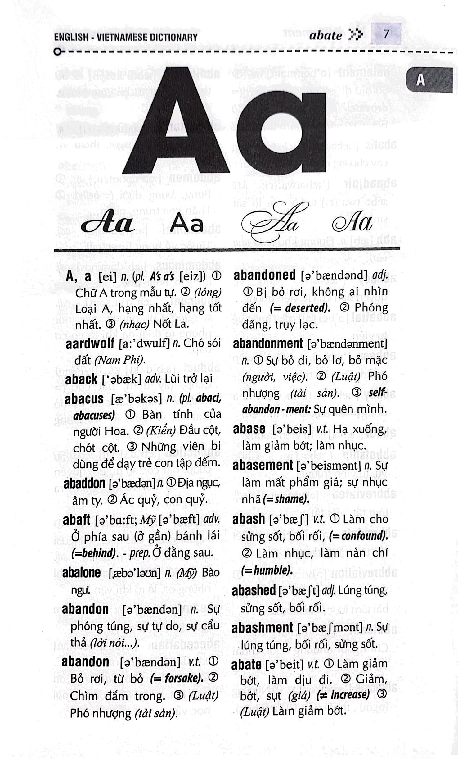 từ điển anh việt 225.000 mục từ & định nghĩa (bìa cứng) (tái bản 2024) - Ảnh 6