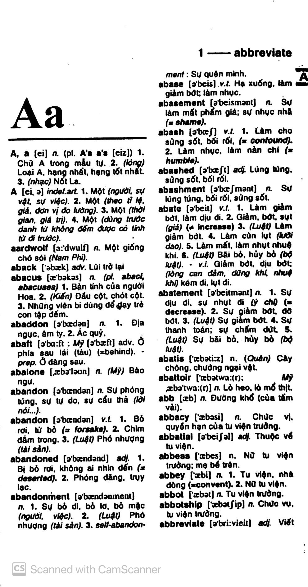từ điển anh việt 290.000 từ (tái bản) - Ảnh 4