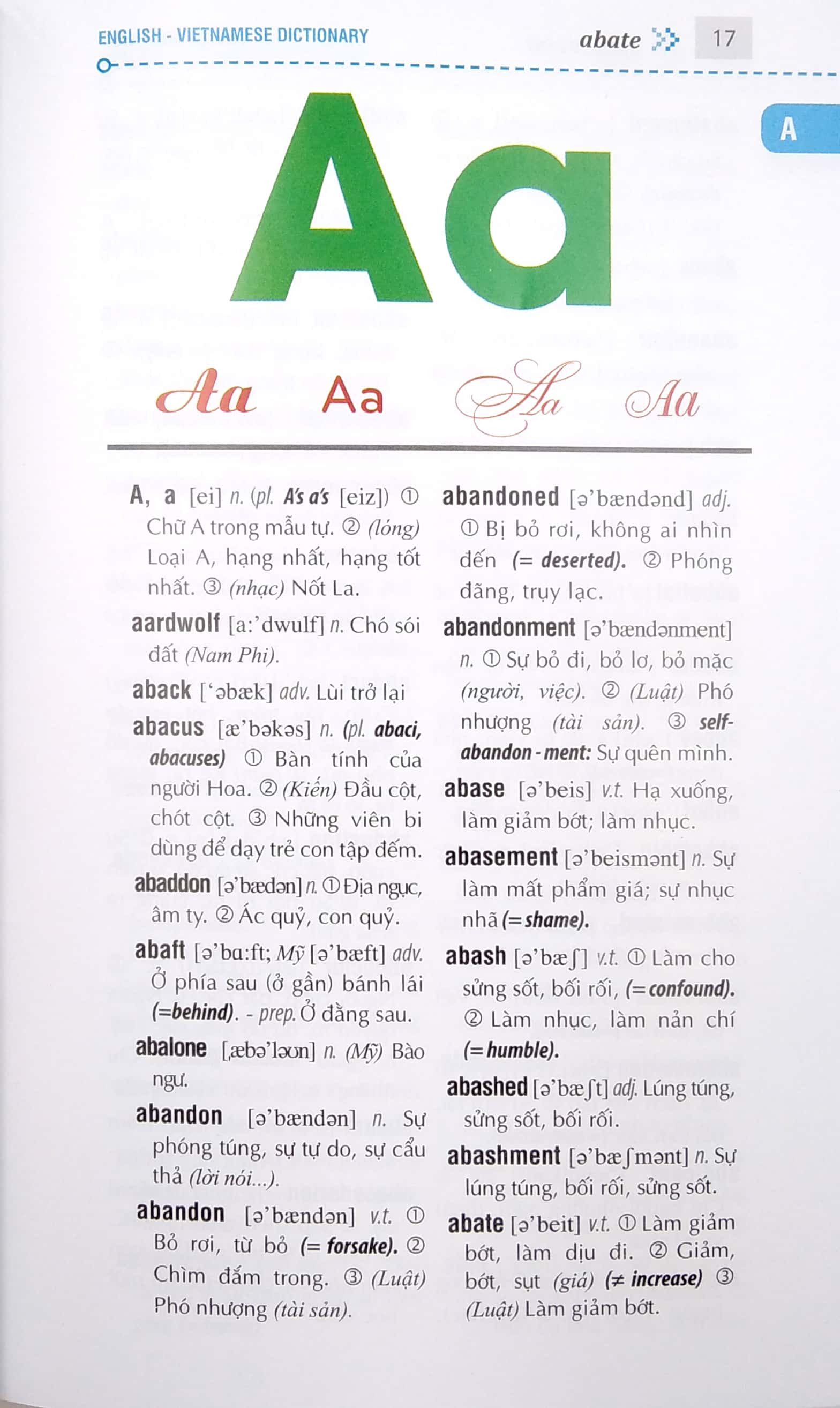 từ điển anh việt 300000 mục từ và định nghĩa (tái bản) - bìa mềm - Ảnh 5