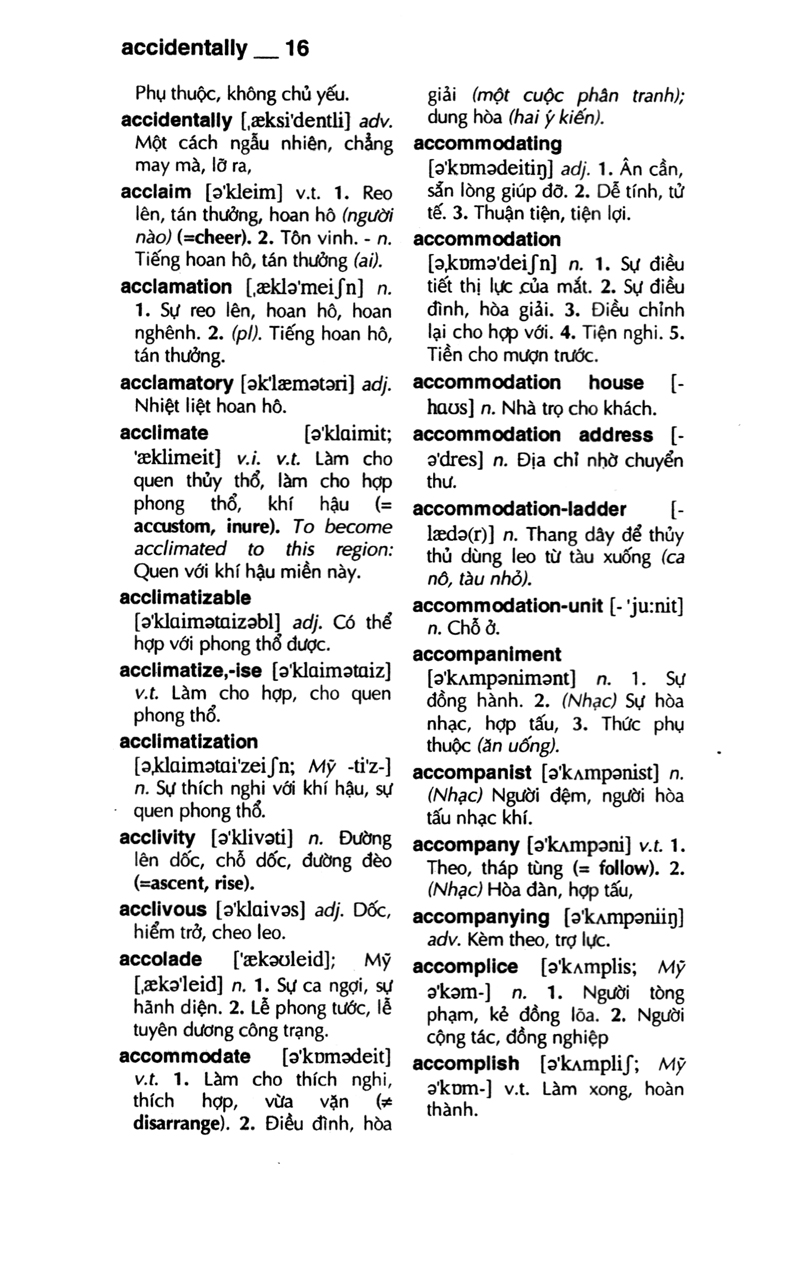 từ điển anh - việt 340.000 mục từ và định nghĩa (tái bản 2022) (bìa cứng) - Ảnh 12
