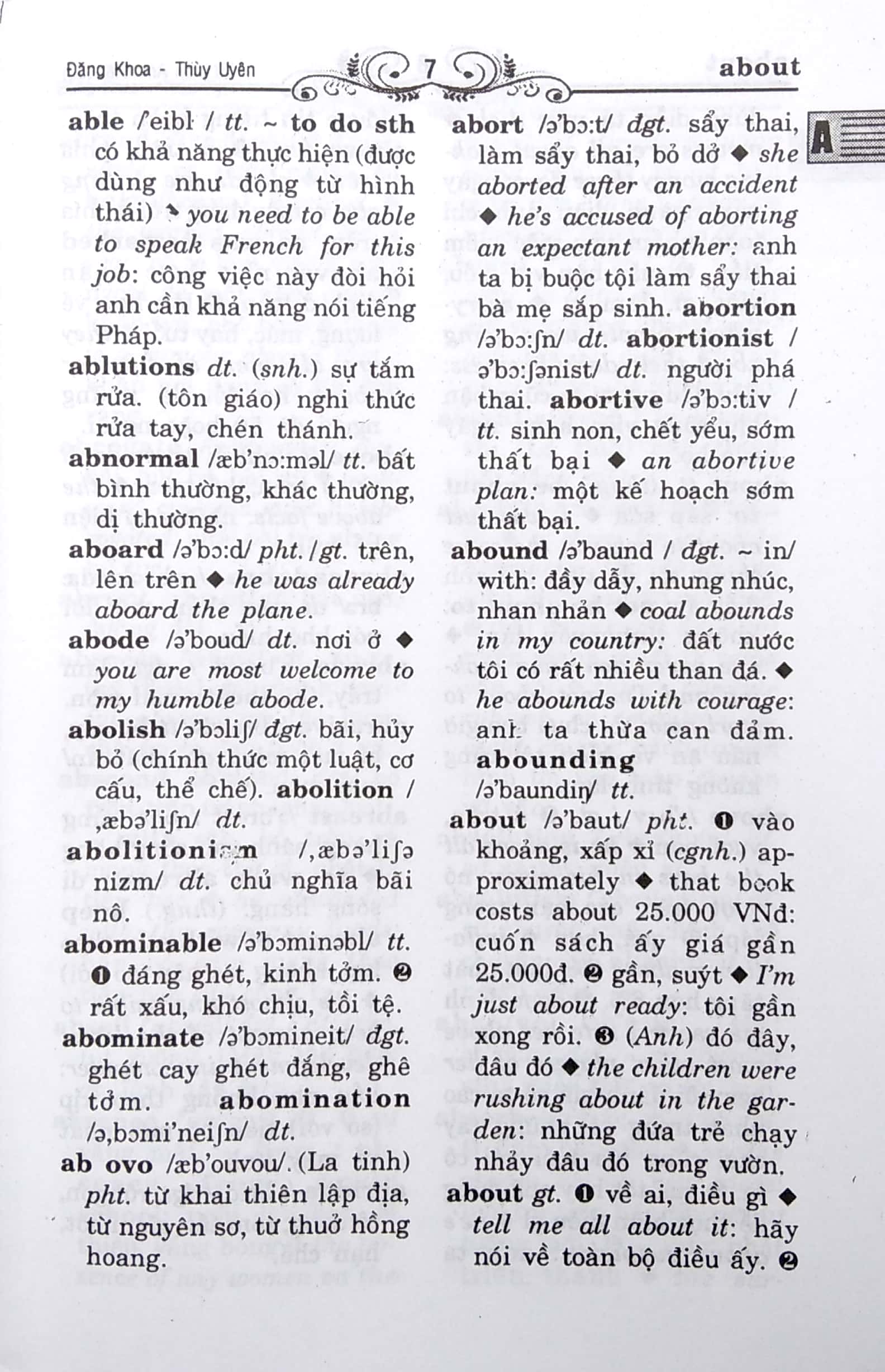 từ điển anh việt 50.000 từ (2016) - Ảnh 6