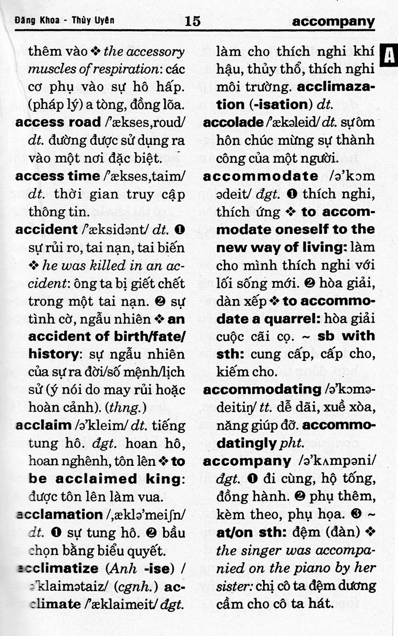 từ điển anh - việt (61.000 từ) - sách bỏ túi - Ảnh 11