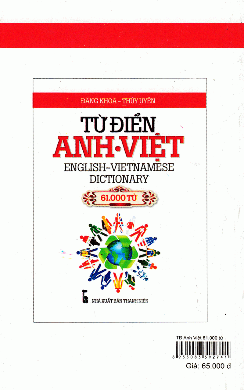 từ điển anh - việt (61.000 từ) - sách bỏ túi - Ảnh 14