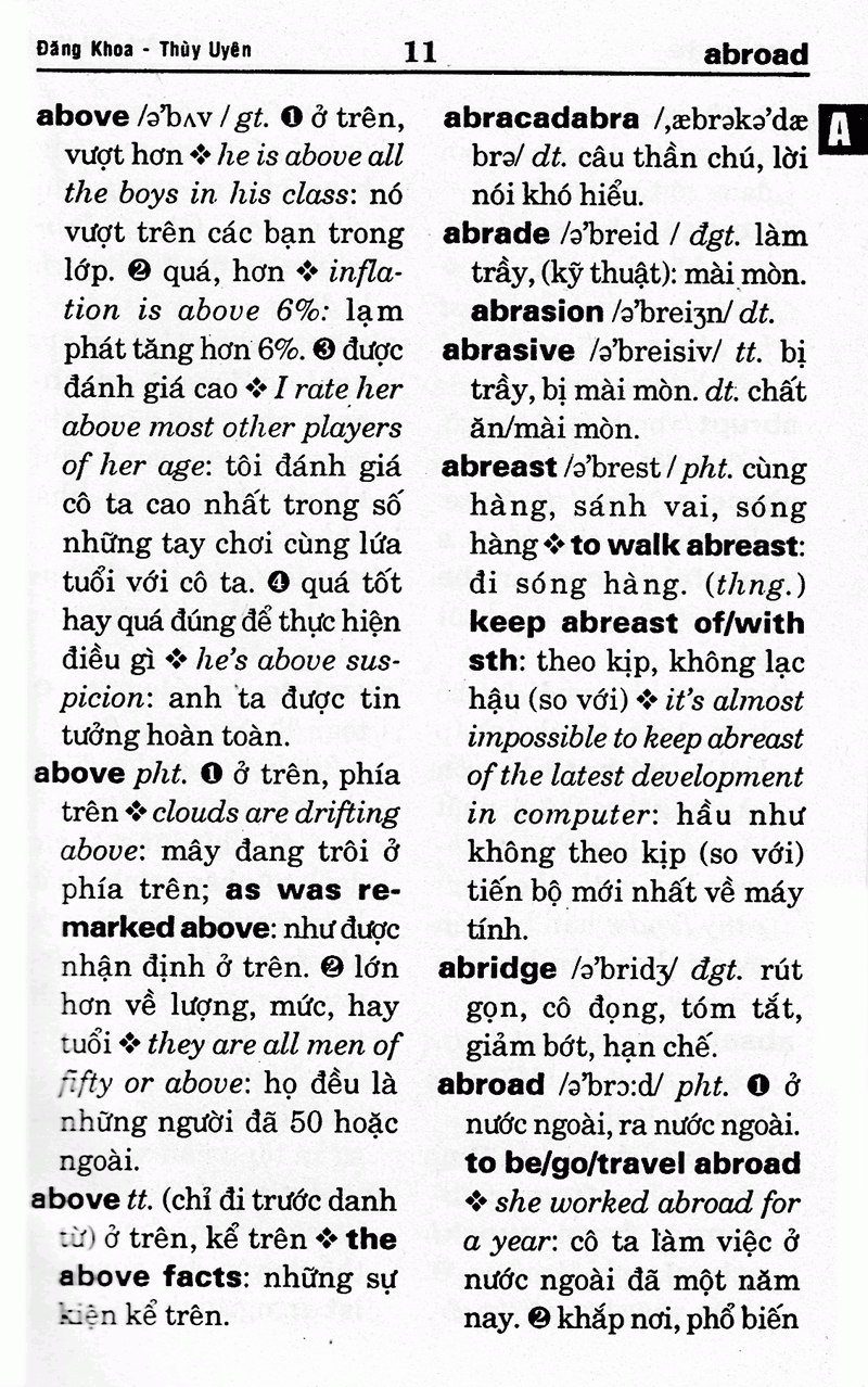 từ điển anh - việt (61.000 từ) - sách bỏ túi - Ảnh 7