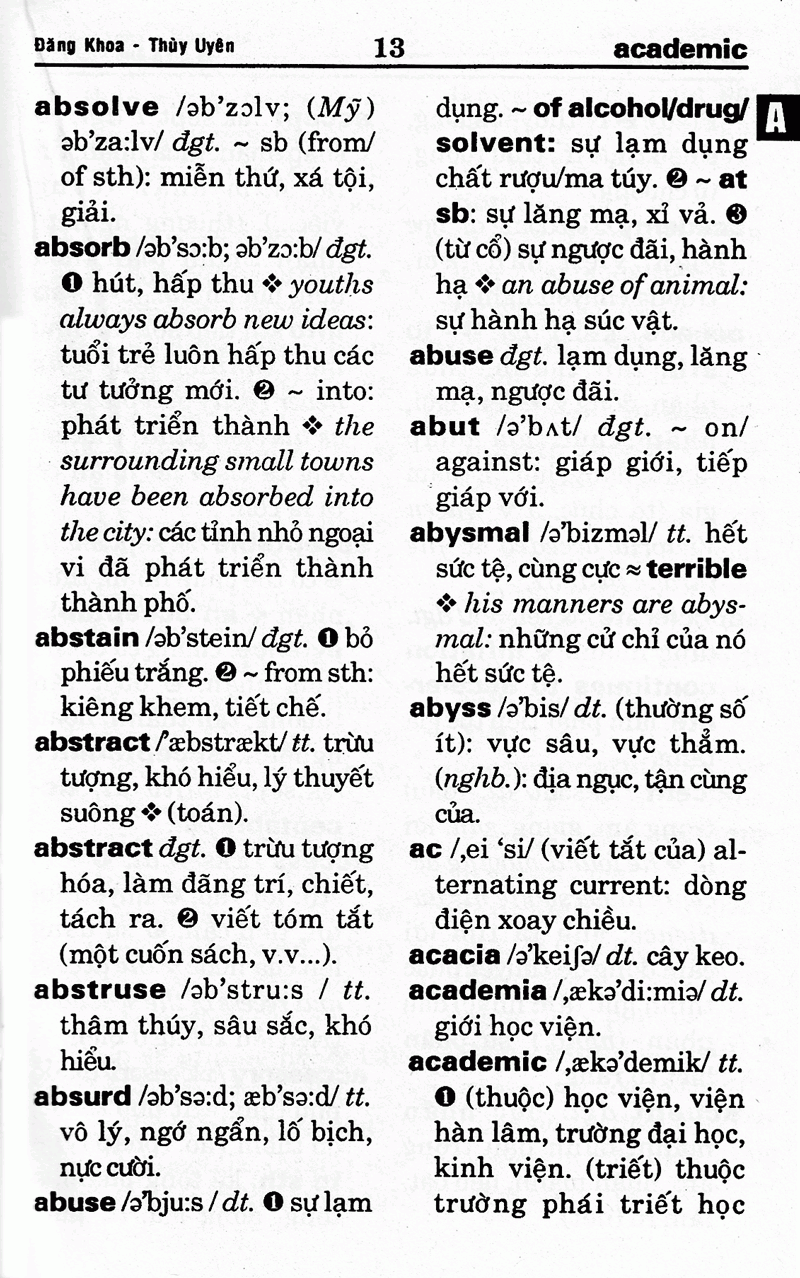 từ điển anh - việt (61.000 từ) - sách bỏ túi - Ảnh 9