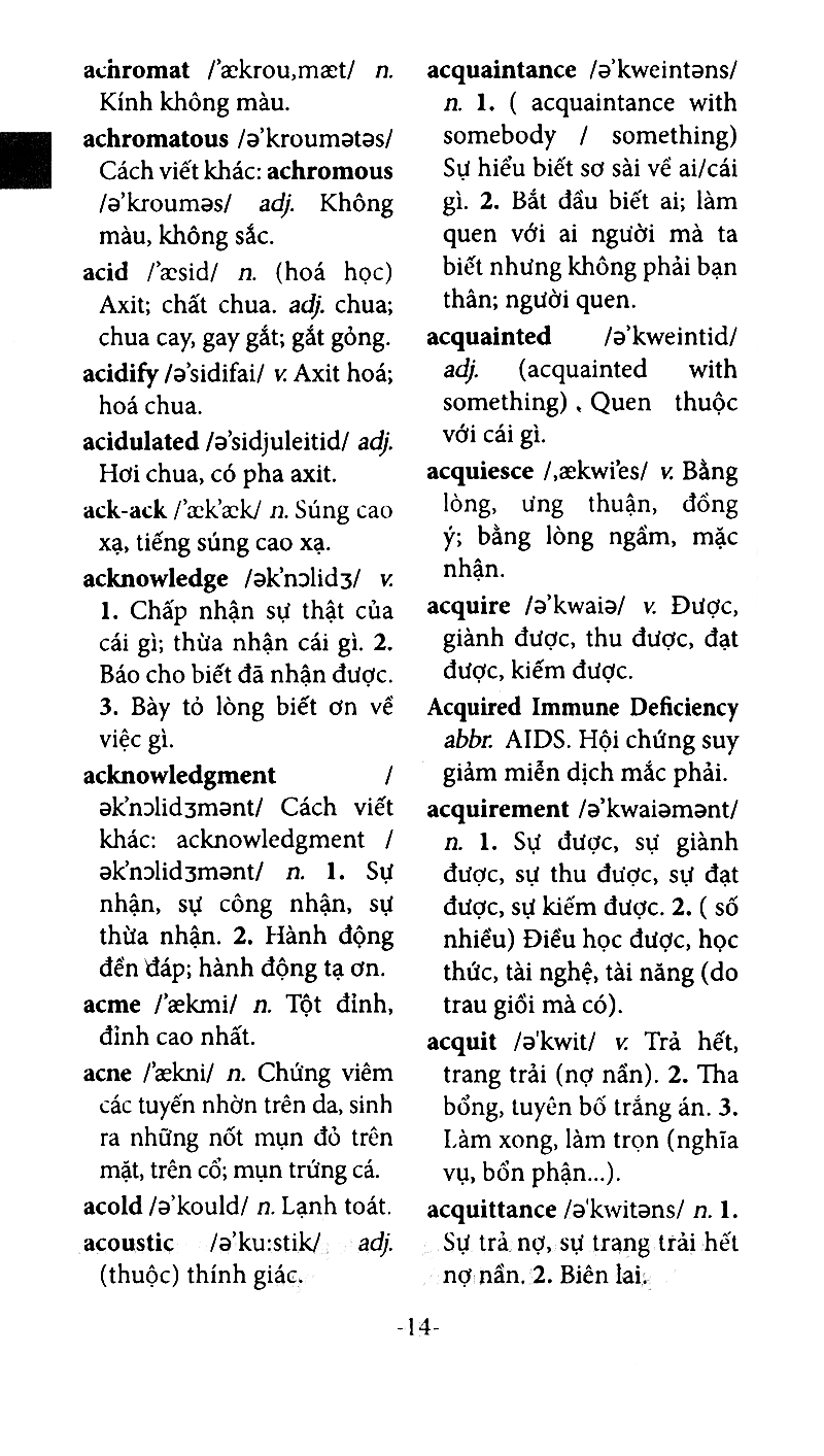 từ điển anh việt 65.000 từ - Ảnh 14