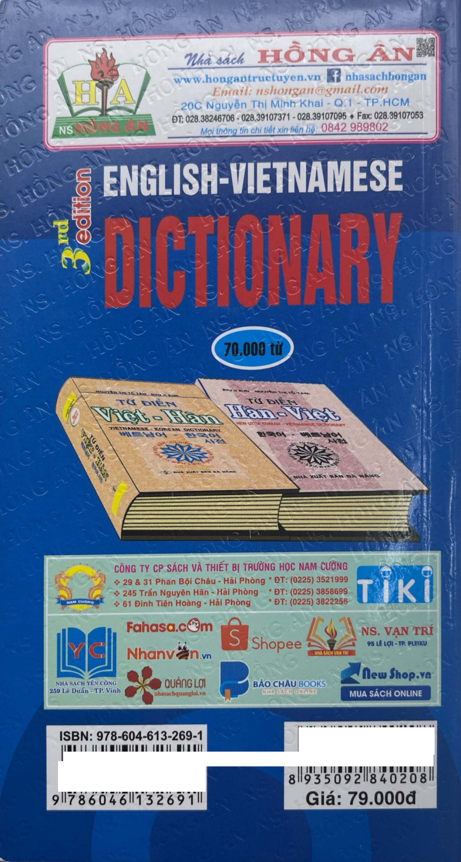 Từ Điển Anh-Việt 70.000 Từ - Ảnh 6