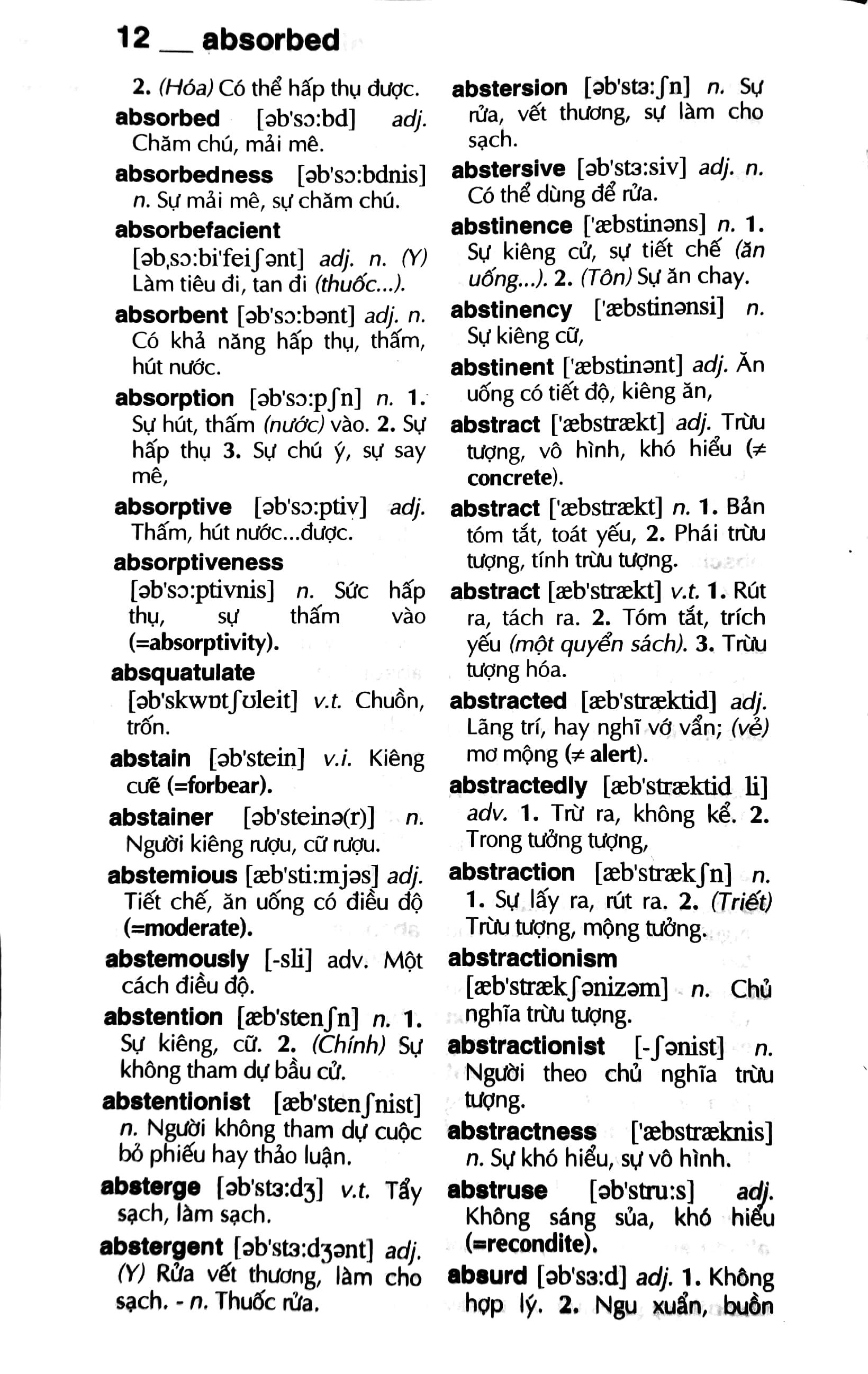 từ điển anh-việt 75.000 mục từ và định nghĩa - bìa cứng - Ảnh 8