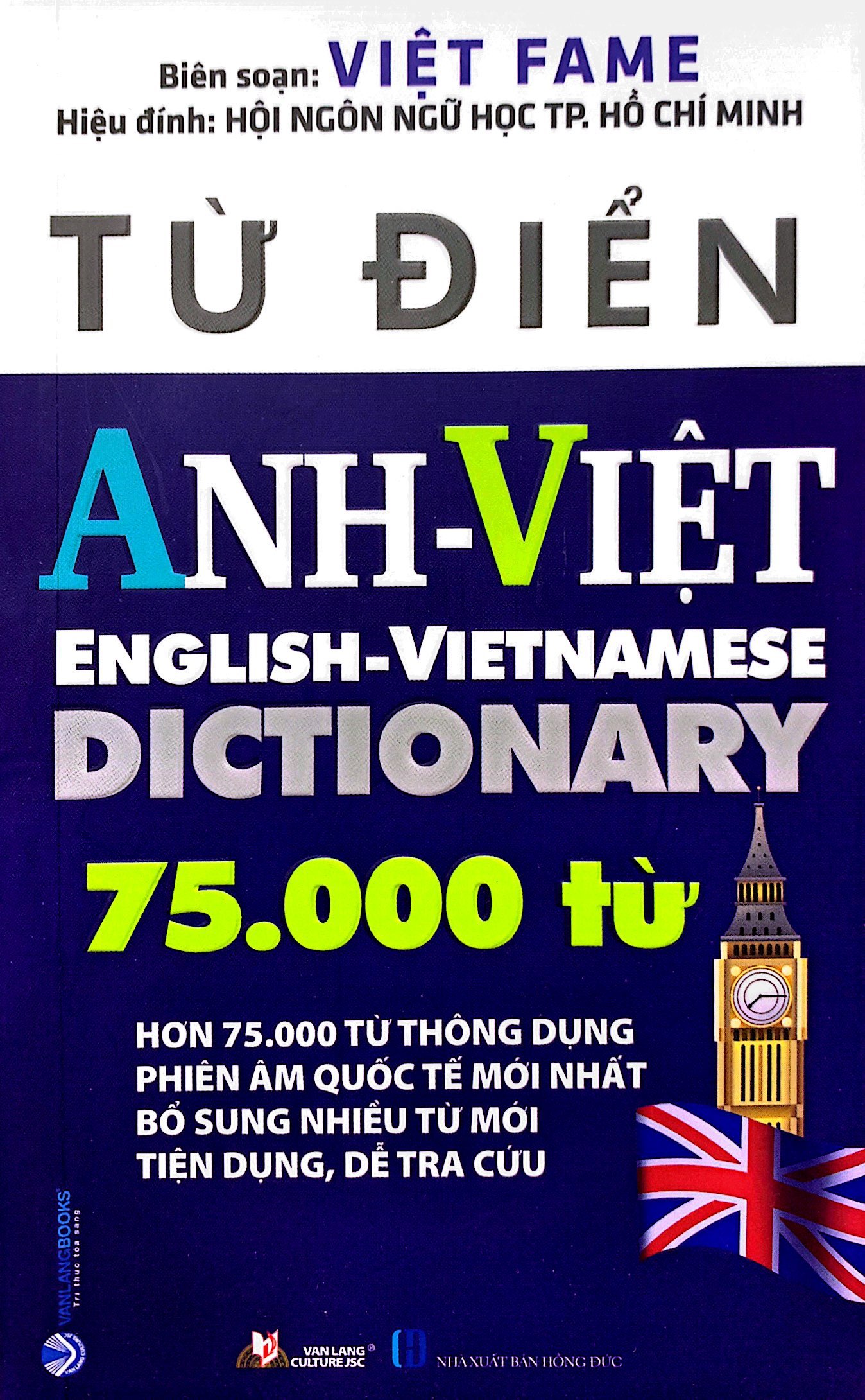 từ điển anh-việt 75.000 từ (tái bản 2023) - Ảnh 3