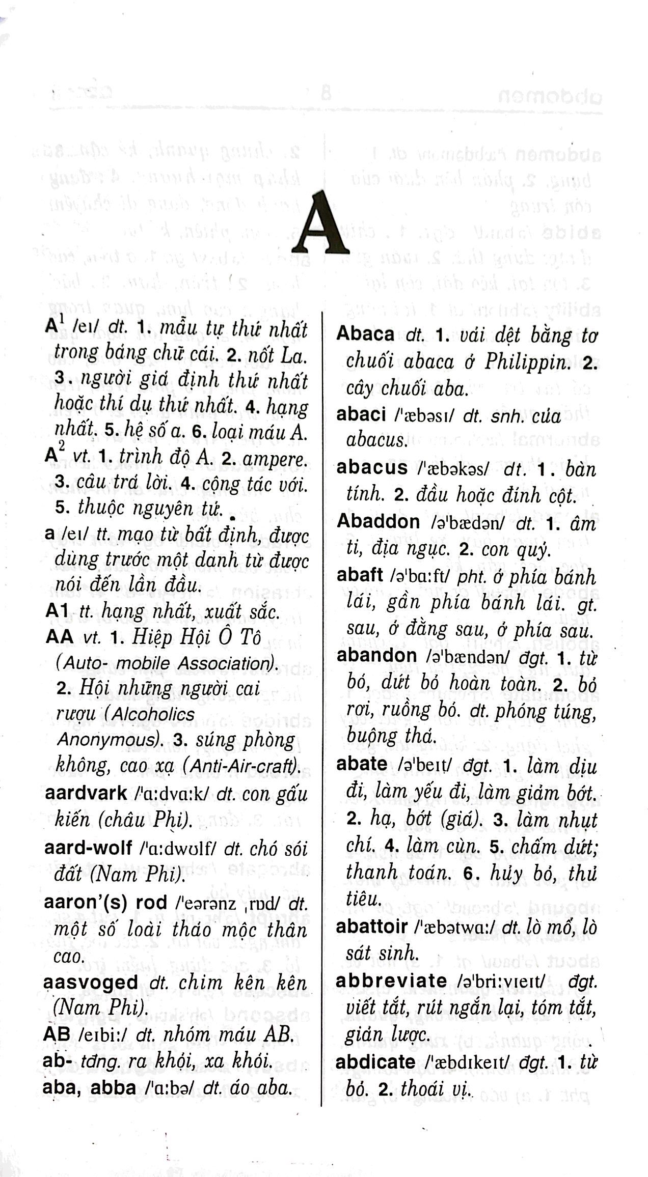từ điển anh-việt 75.000 từ (tái bản 2023) - Ảnh 7