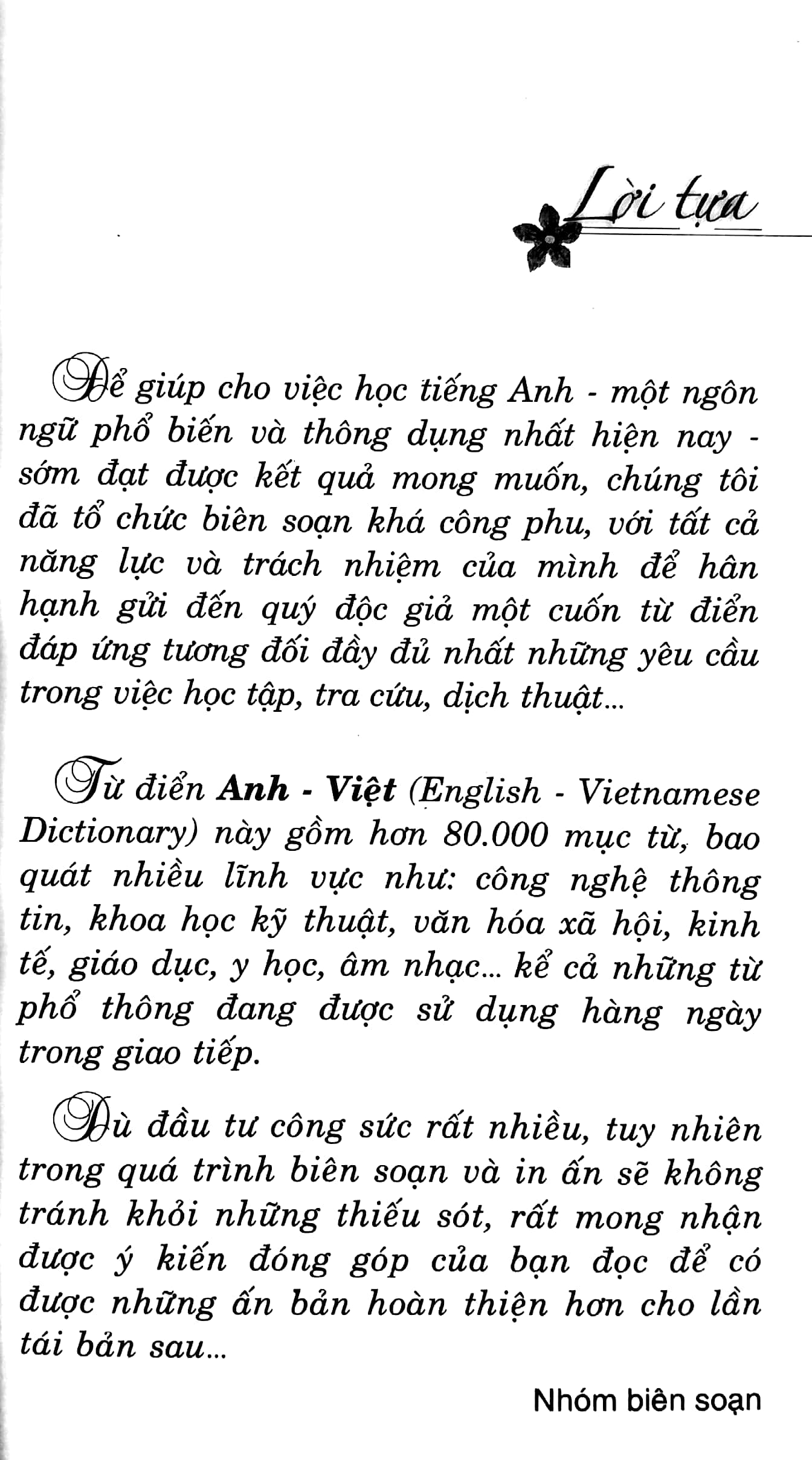 từ điển anh - việt 80.000 từ (tái bản) - Ảnh 3