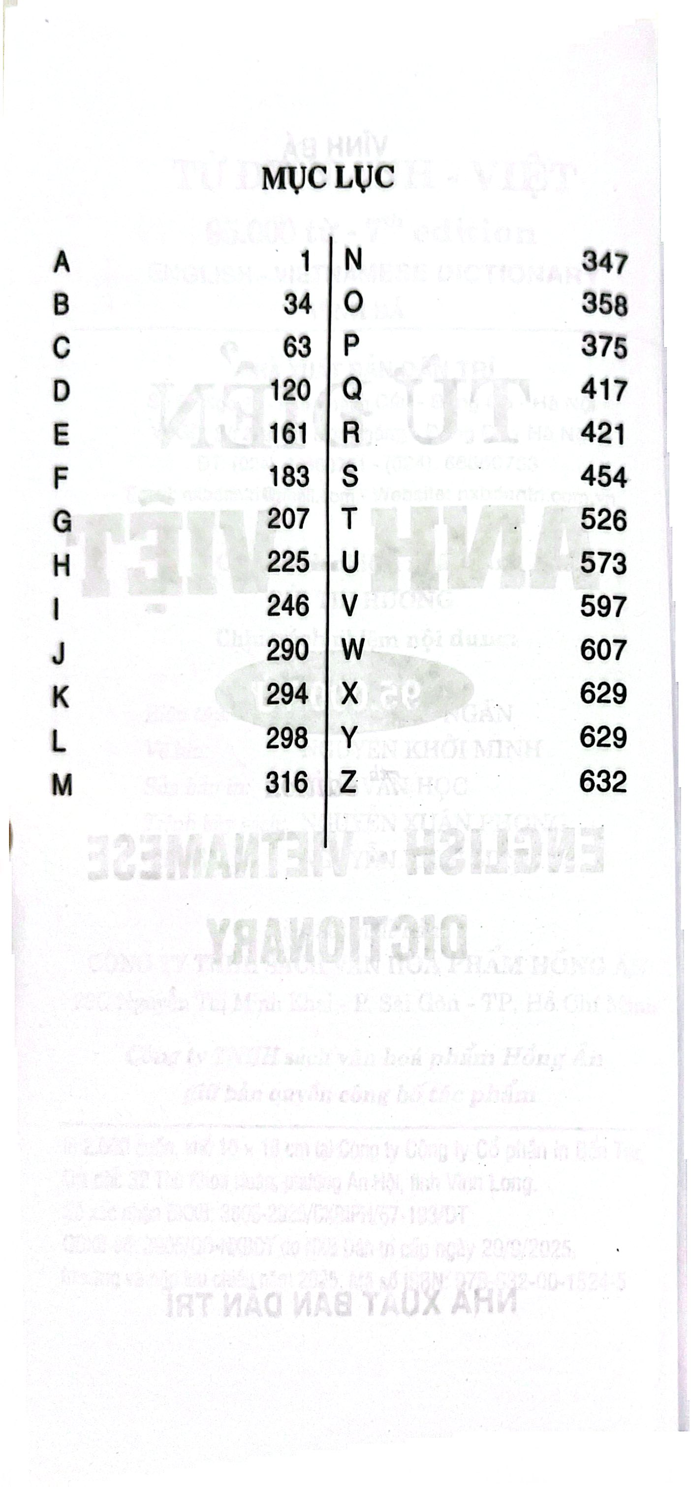 từ điển anh việt 95.000 từ - Ảnh 3