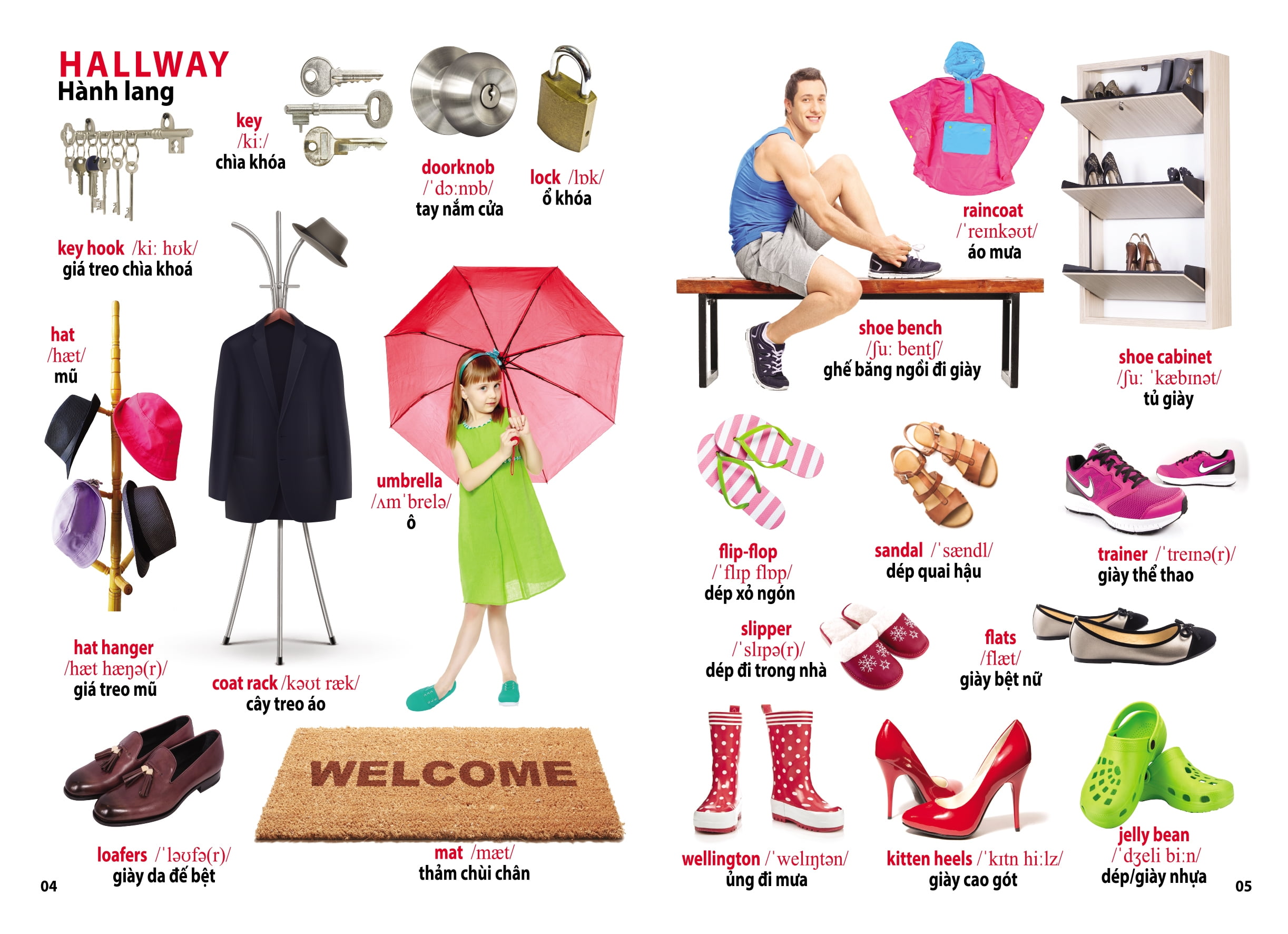 từ điển anh-việt bằng hình - ngôi nhà của bé - Ảnh 3