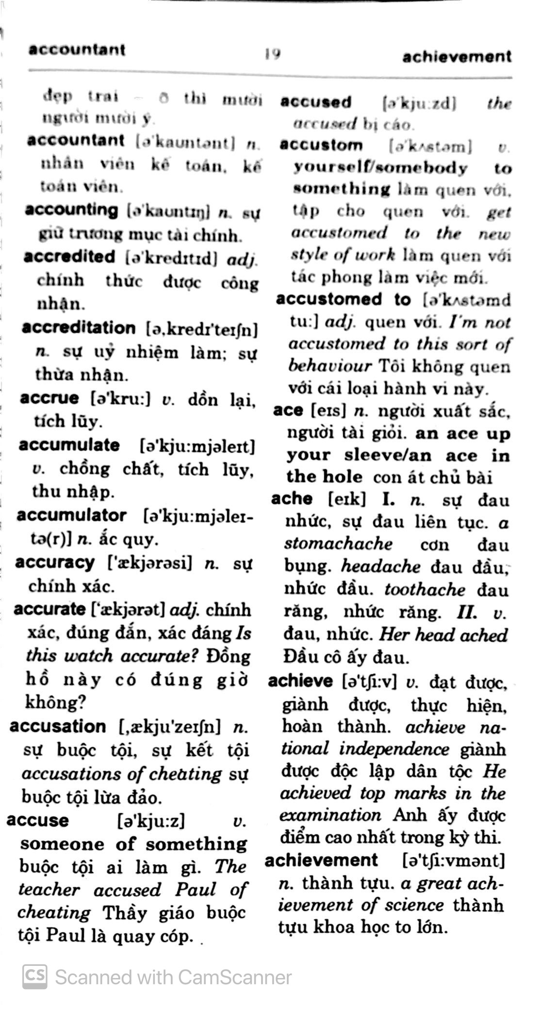 Từ Điển Anh- Việt Dành Cho Học Sinh - Ảnh 15