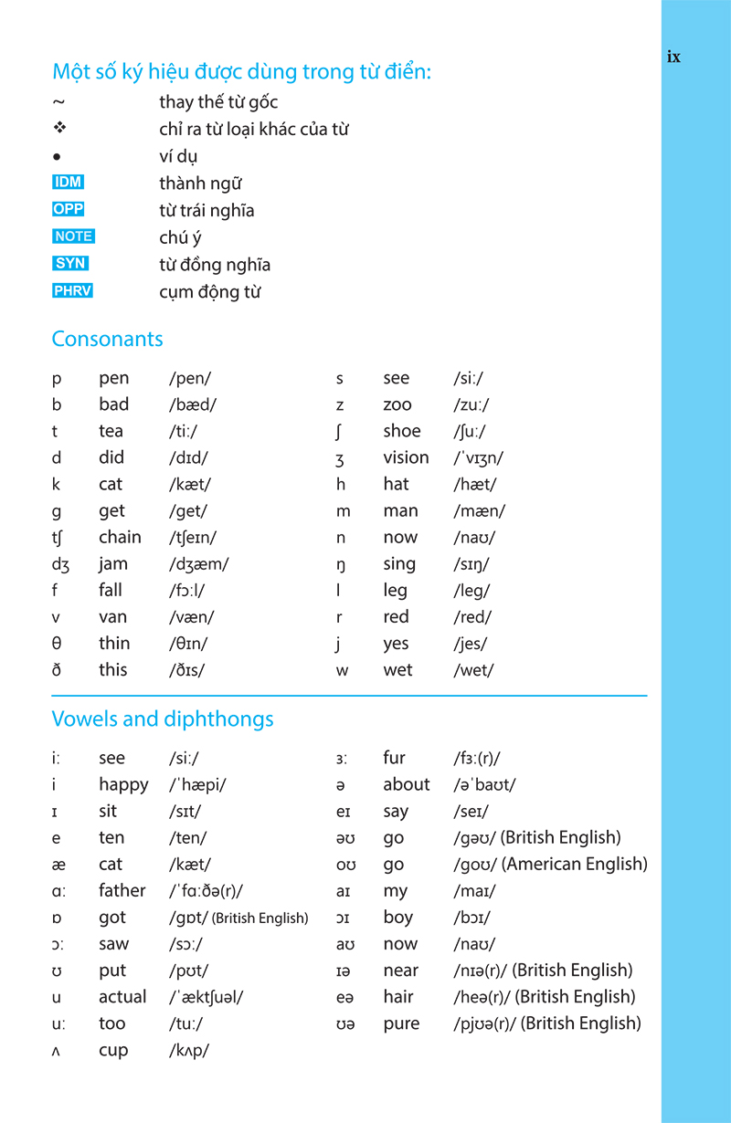 từ điển anh - việt dành cho học sinh (2020) - Ảnh 7