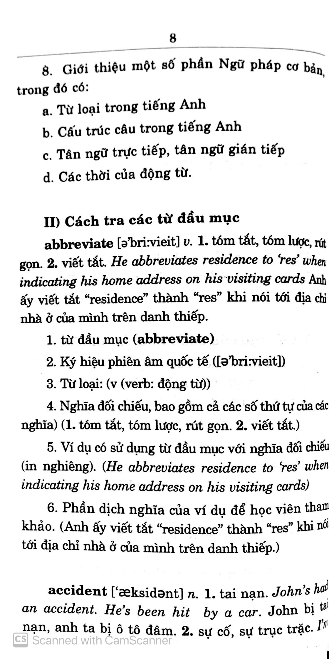 Từ Điển Anh- Việt Dành Cho Học Sinh - Ảnh 6