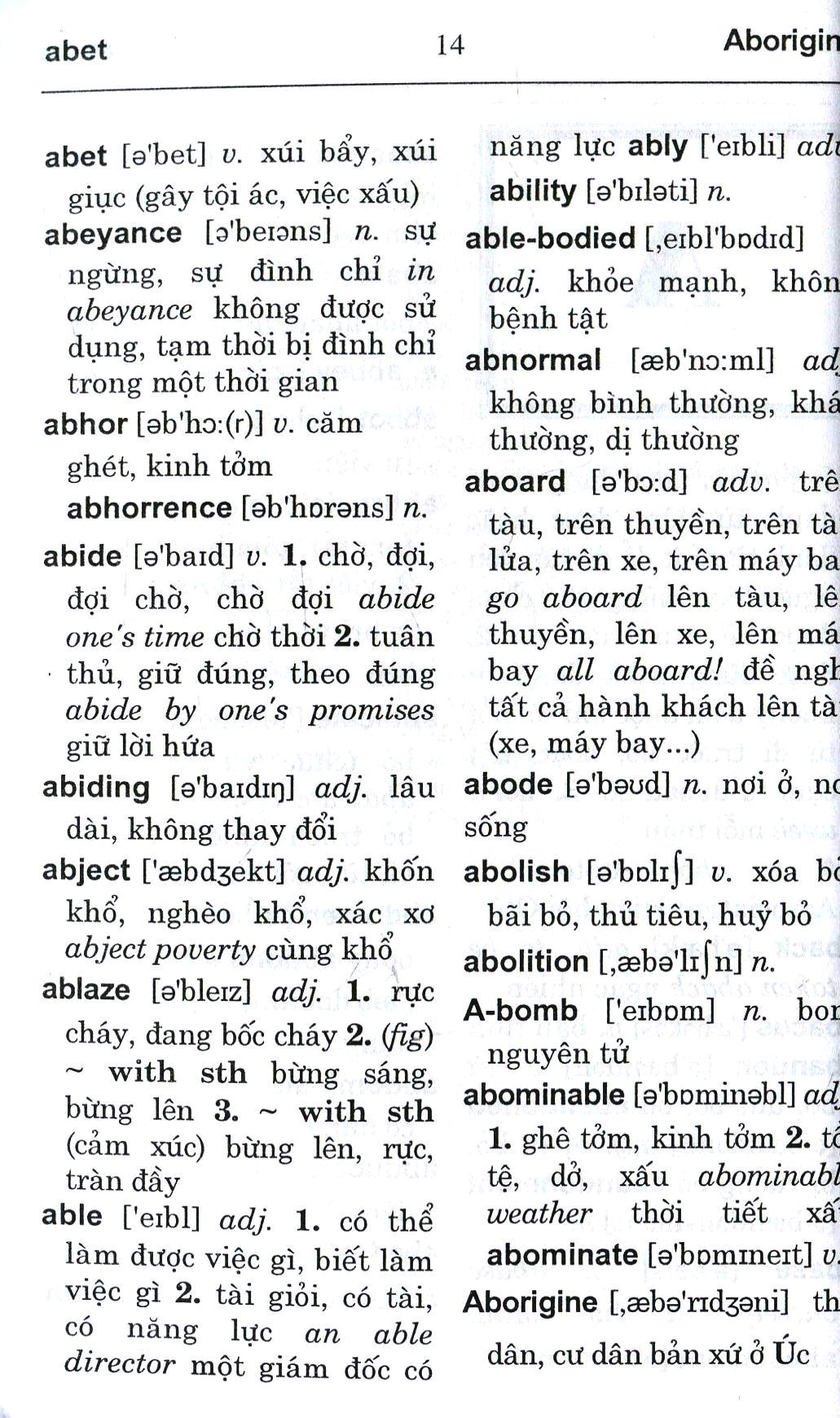 từ điển anh-viêt dành cho học sinh trung học phổ thông (170.000 từ) (tái bản 2023) - Ảnh 4
