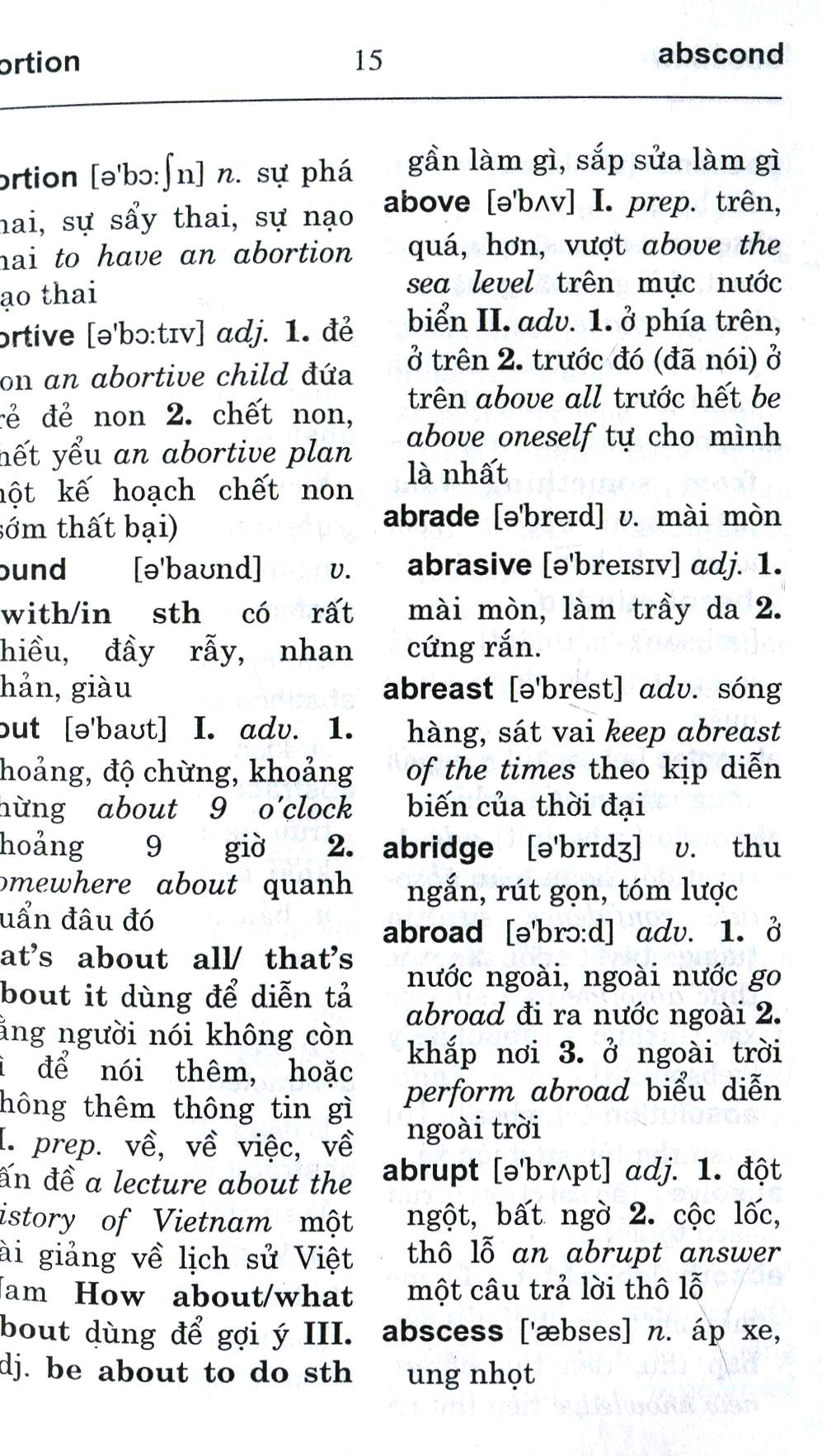 từ điển anh-viêt dành cho học sinh trung học phổ thông (170.000 từ) (tái bản 2023) - Ảnh 5