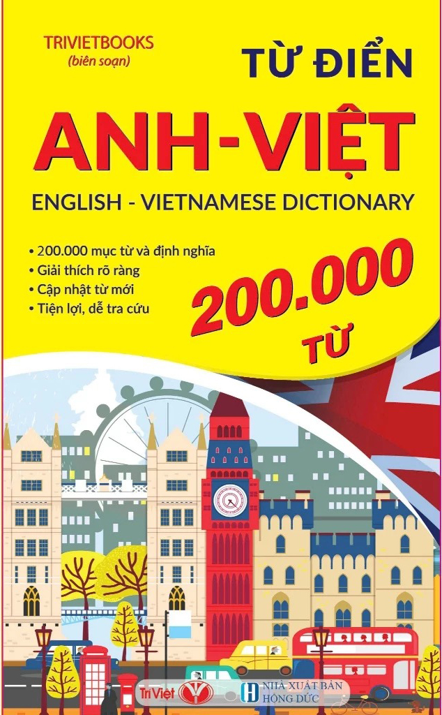 Tu Dien Anh-Viet - English-Vietnamese Dictionary - 200000 Tu - Ảnh 2