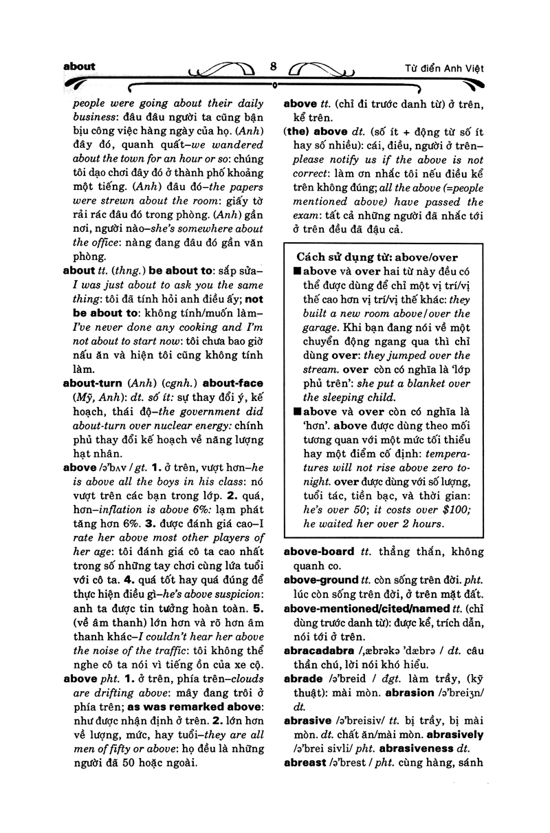 từ điển anh - việt (english - vietnamese dictionary) - Ảnh 7