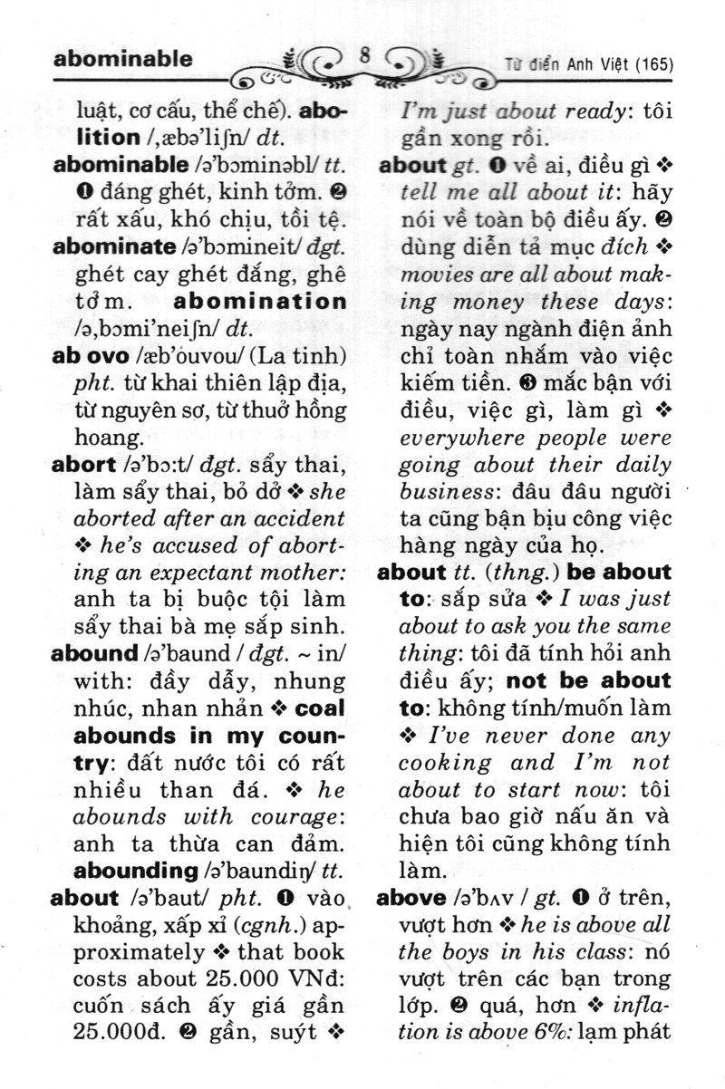 Từ Điển Anh-Việt - English-Vietnamese Dictionary - Nhiều Từ Oxford Thông Dụng Nhất - Trên 165000 Từ - Ảnh 6