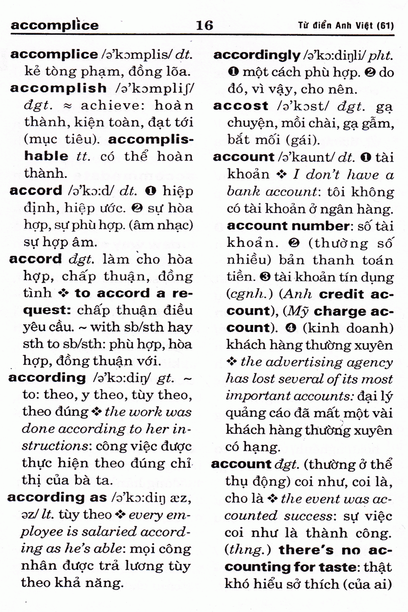 từ điển anh - việt (khoảng 61.000 từ) - Ảnh 12