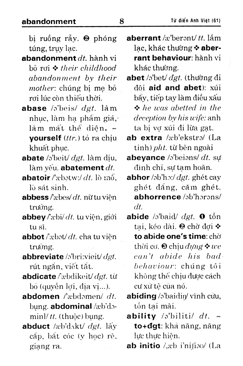 từ điển anh - việt (khoảng 61.000 từ) - Ảnh 6