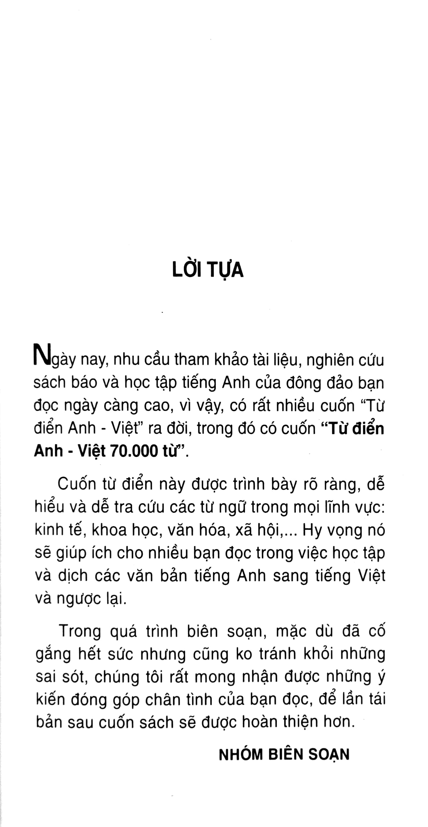 từ điển anh - việt (khoảng 70.000 mục từ) - Ảnh 3