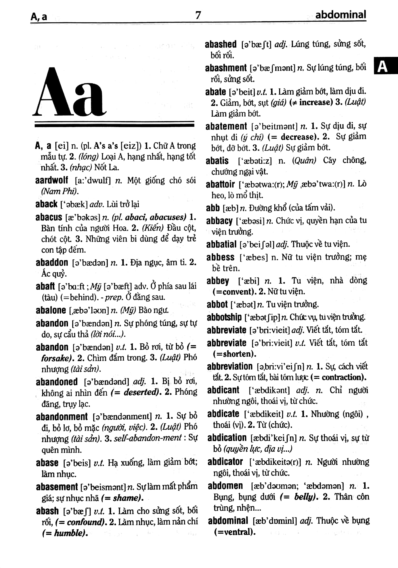 từ điển anh - việt trên 135.000 từ (bìa cứng) (tái bản lần 4) - Ảnh 4